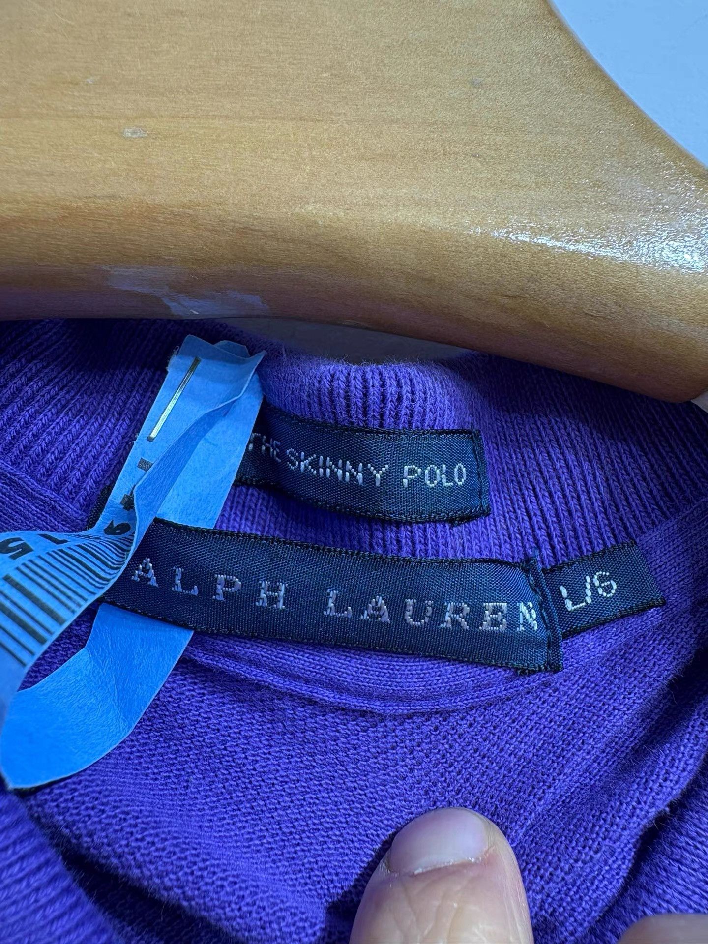 Polo Ralph Lauren Ralph Lauren Purple Slim Fit Short Sleeve T-Shirt K29 Size US L / EU 52-54 / 3 - 5 Thumbnail