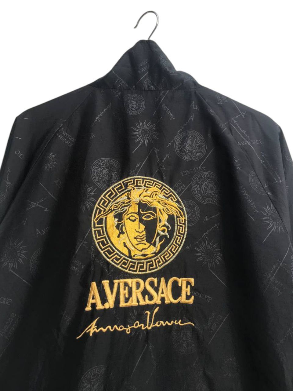 Versace × Vintage Vintage Alfredo Versace Embroidered Medusa Logo Windbreaker Size US M / EU 48-50 / 2 - 7 Thumbnail