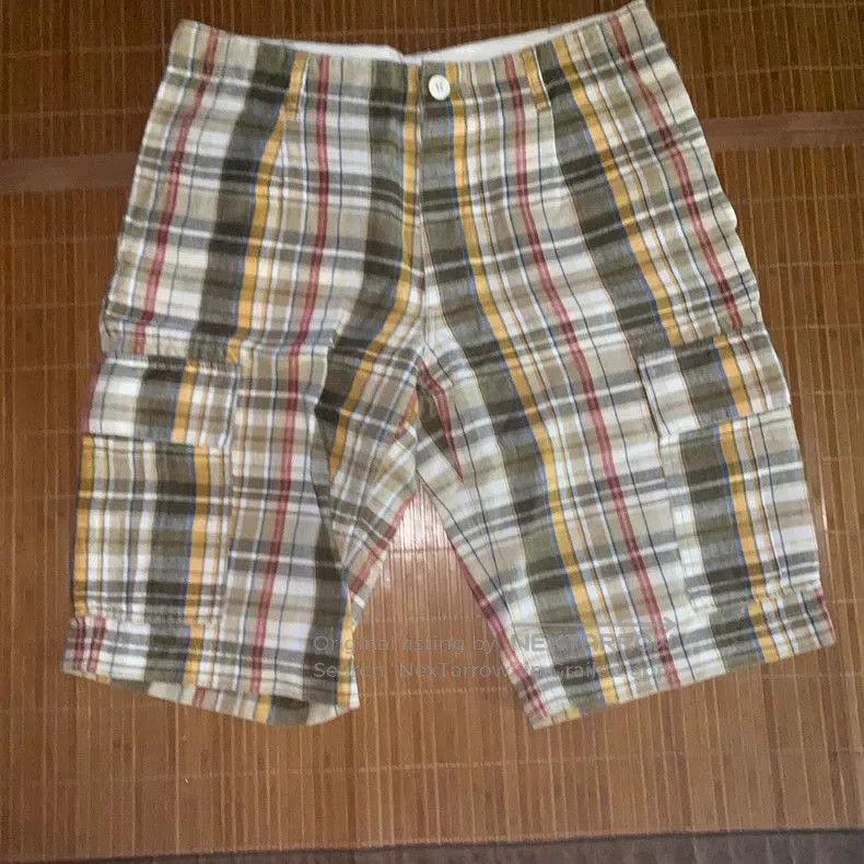 Junya Watanabe Junya Watanabe SS08 Plaid Shorts. Size US 33 - 2 Thumbnail