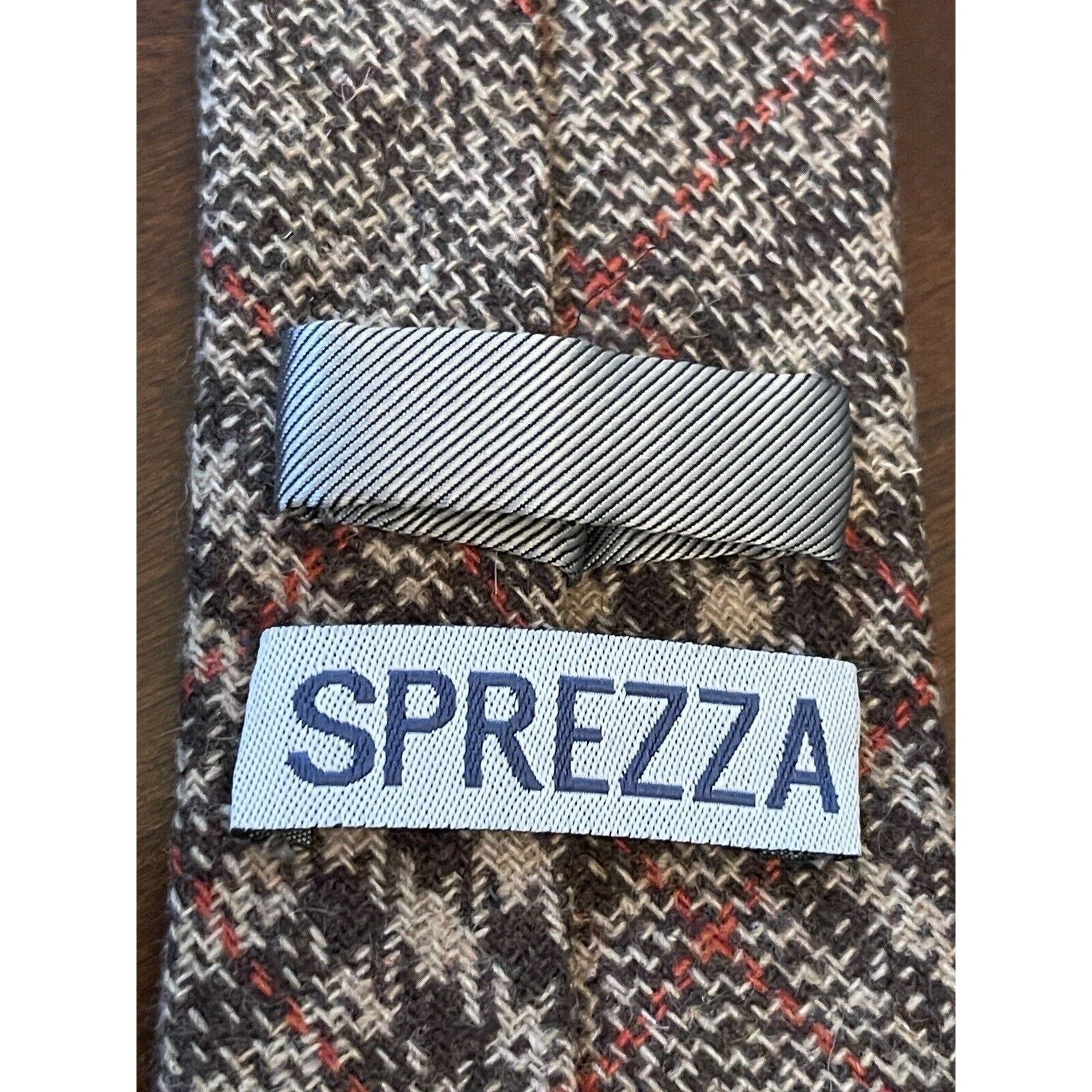 Other Sprezza Wool Blend Men’s Neck Tie Made In China Size ONE SIZE - 8 Thumbnail