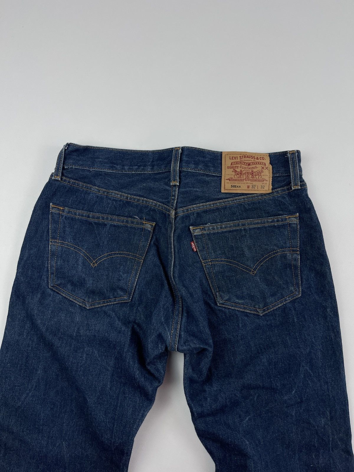Levi's × Vintage Levis 501xx 32x32 Vtg 1999 Button Fly Jeans Size US 32 / EU 48 - 6 Thumbnail