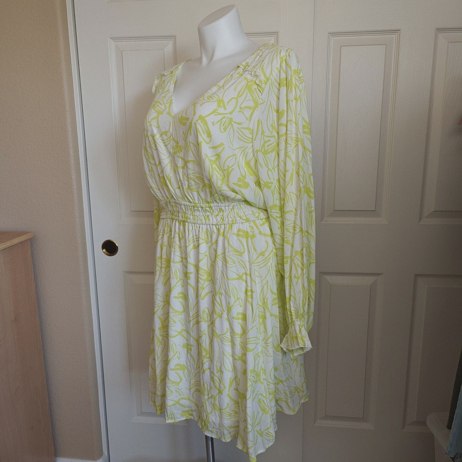 Torrid Torrid Mini Wash Gauze Wide Waist Skater Dress sz 4 Size 4XL / US 24-26 - 5 Thumbnail