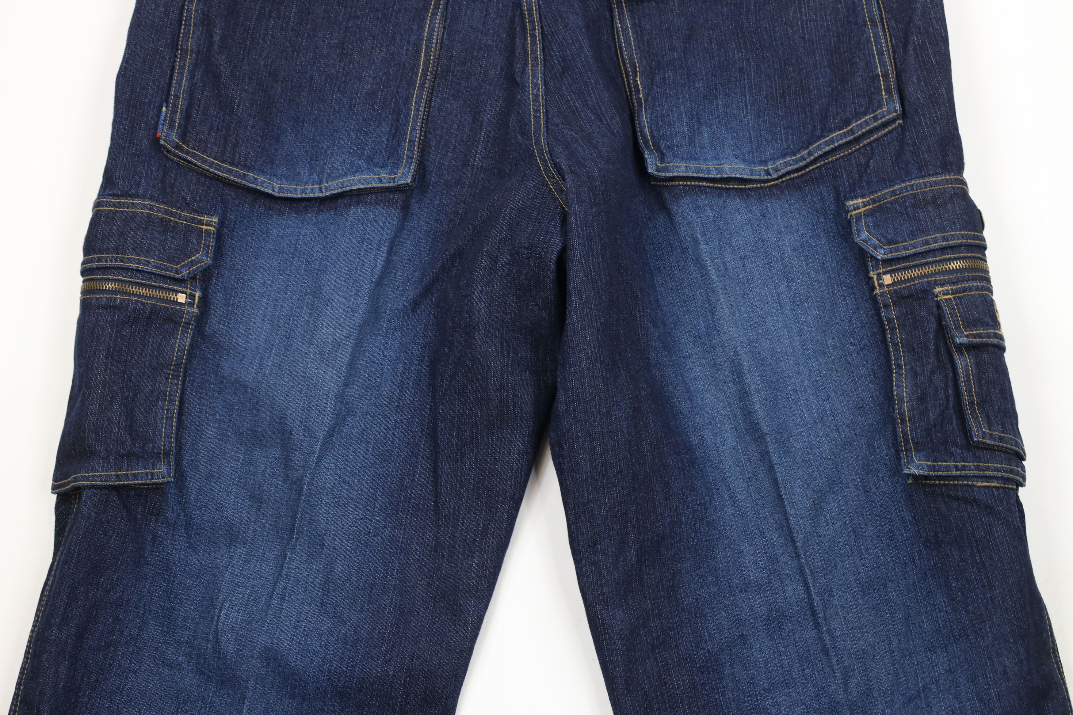 Vintage Vintage 90s Streetwear Baggy Fit Wide Leg Cargo Denim Jeans Size US 40 / EU 56 - 11 Thumbnail