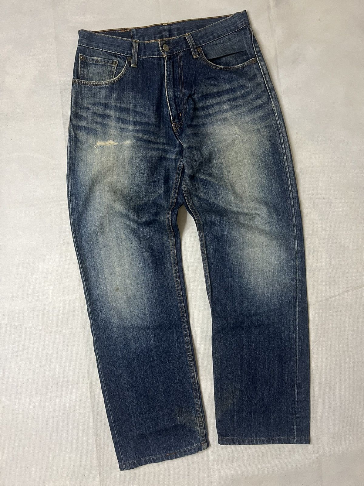 Levi's Vintage Levis 542 Distressed Denim Size US 32 / EU 48 - 2 Thumbnail