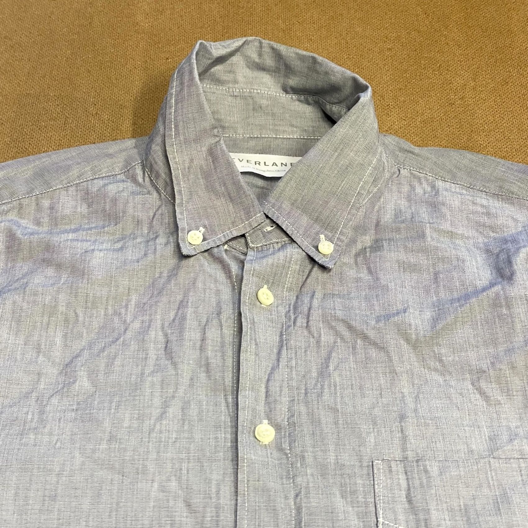 Everlane Everlane Shirt Mens Medium Long Sleeve Button Down Pocket Casual Workwear Size US M / EU 48-50 / 2 - 4 Thumbnail