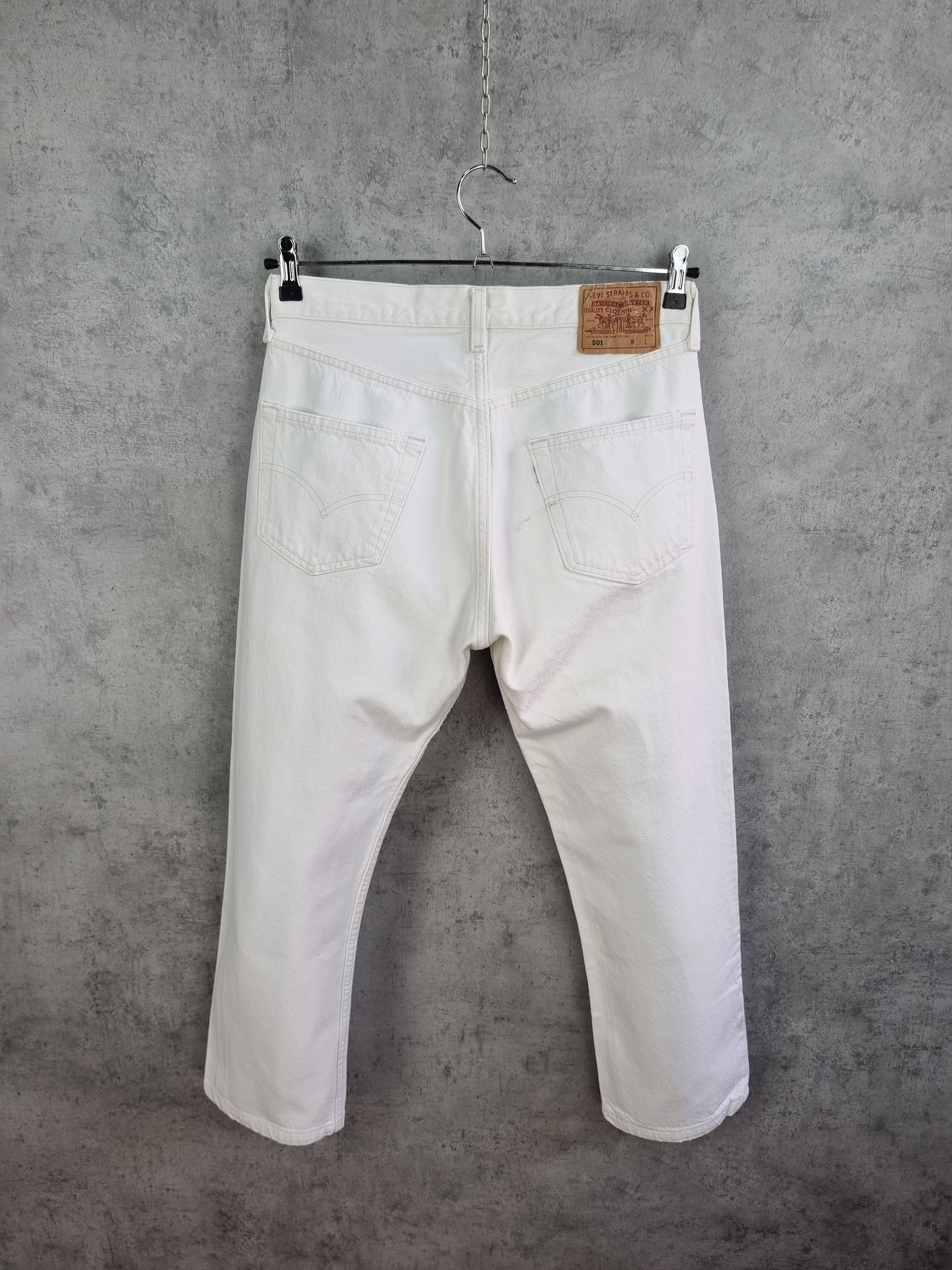 Levi's × Levi's Vintage Clothing 90s Levis 501 USA Made Vintage Denim Jeans Size US 31 - 1 Thumbnail