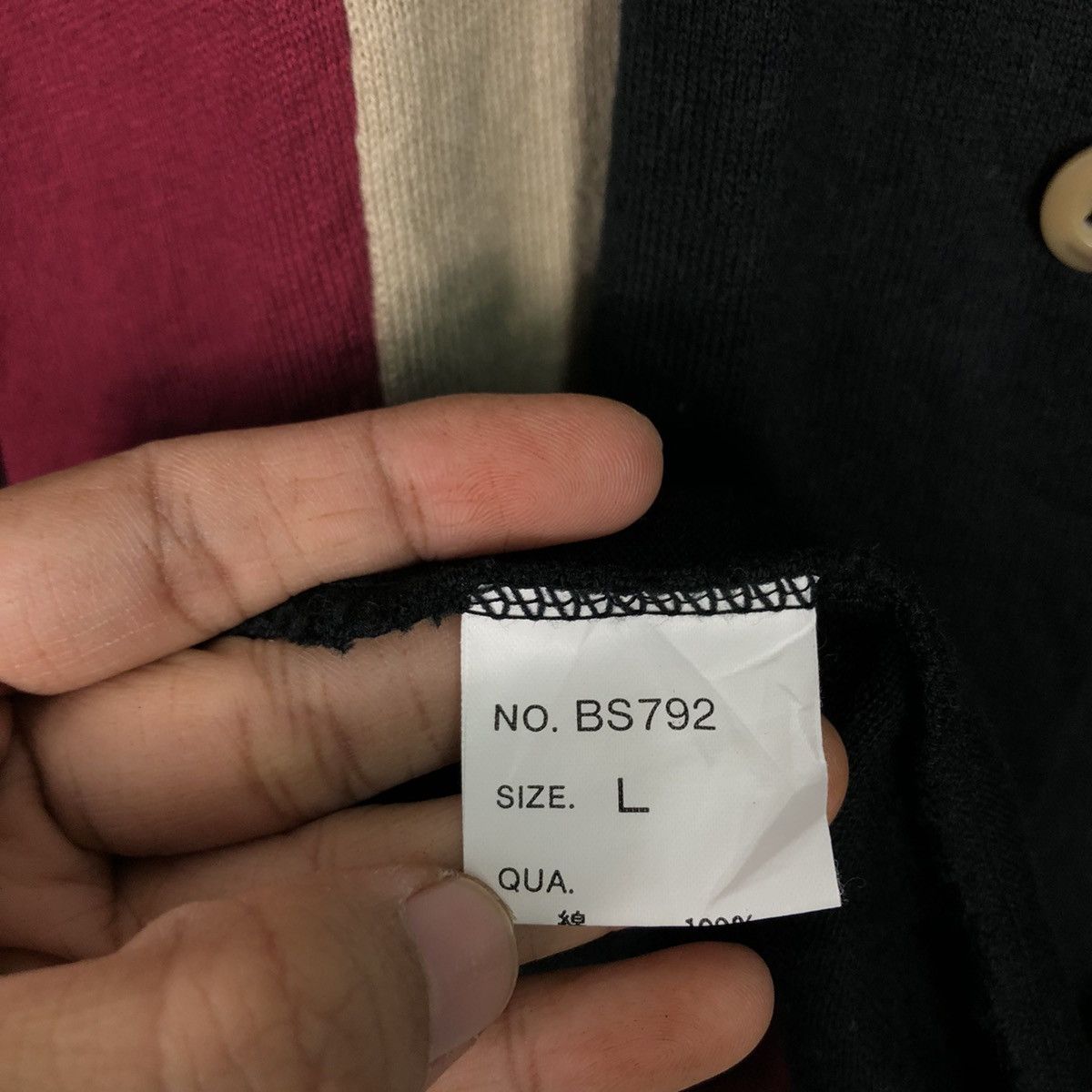Japanese Brand 📌Vintage Shirt Jacket Bowling Button Jami Island Striped Size US L / EU 52-54 / 3 - 19 Thumbnail