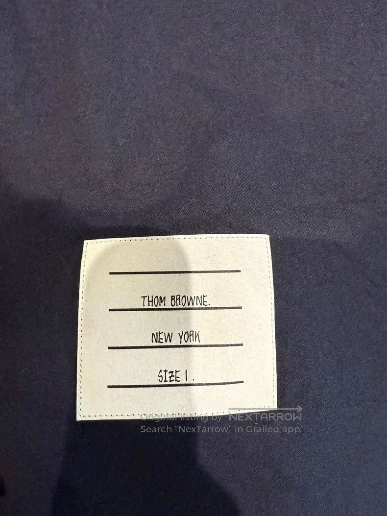 Thom Browne Thom Browne Shirt Size US S / EU 44-46 / 1 - 2 Thumbnail