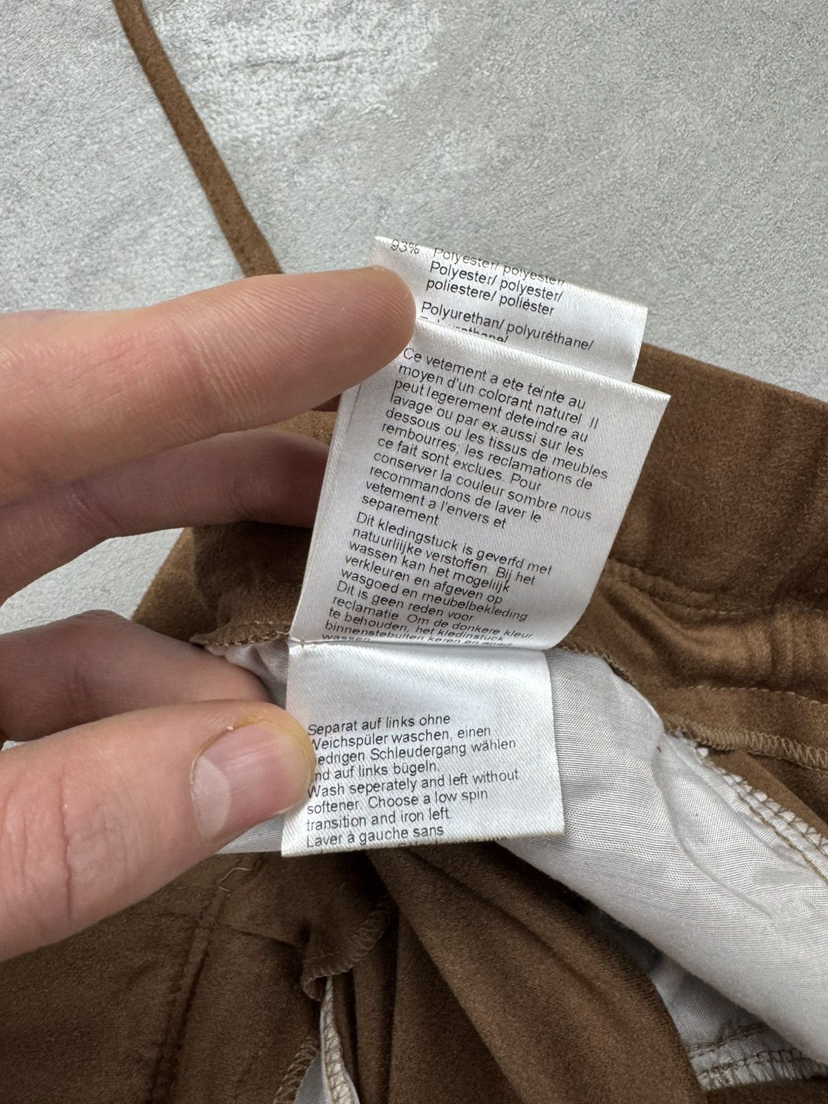 Designer RAFFAELLO ROSSI Candice brown Jogging Pants Womens Size 40 Size 27" / US 4 / IT 40 - 8 Thumbnail