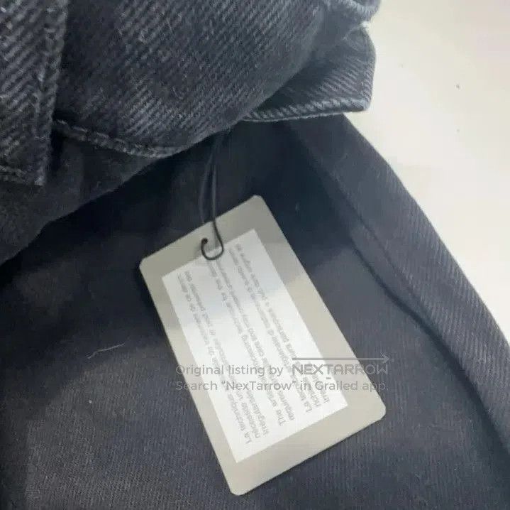 Balenciaga Thom Browne Black Cashmere Kids Cardigan. Size 28" / US 6 / IT 42 - 4 Thumbnail