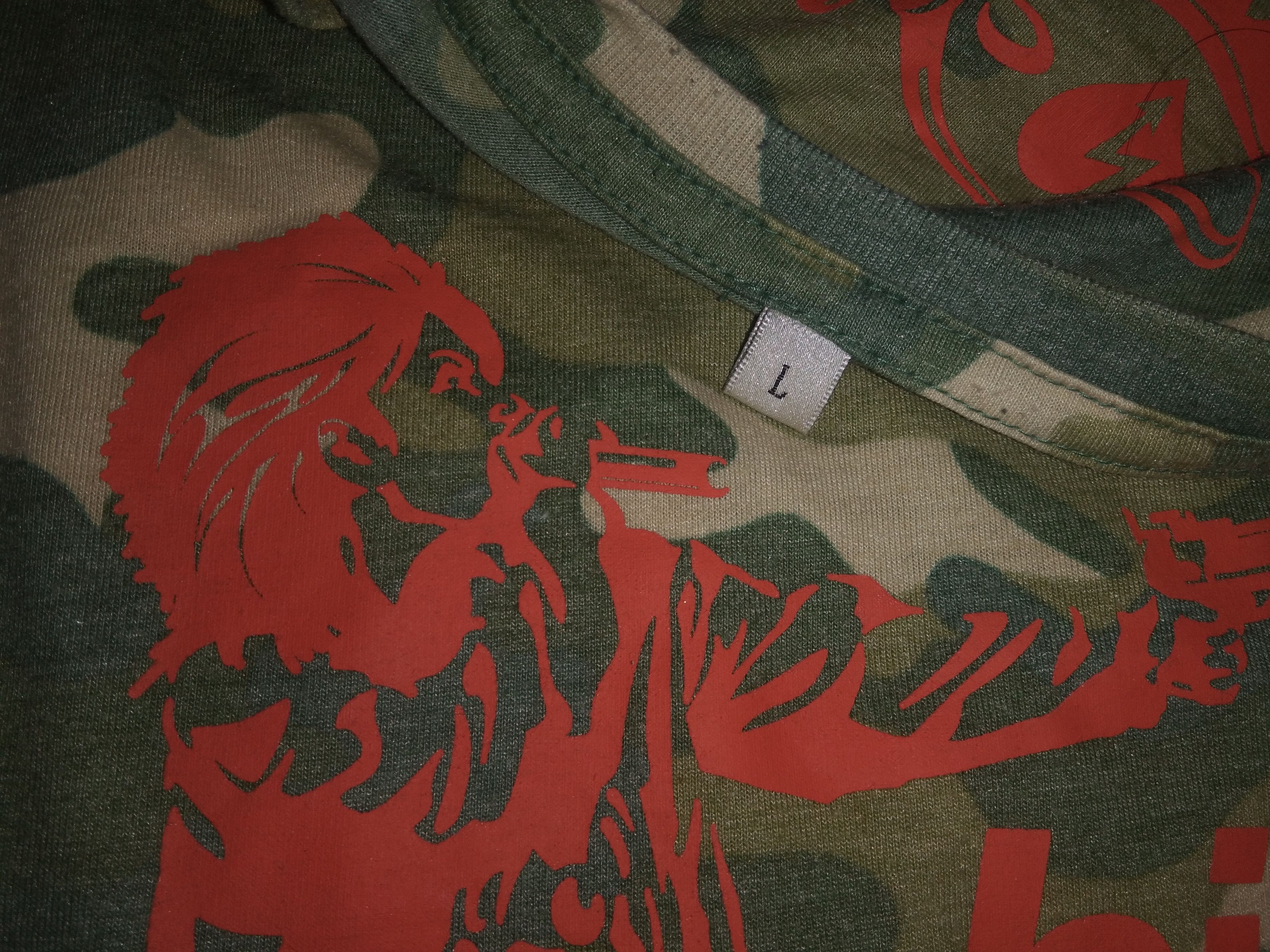 Other Hide ALIVE tshirt XJAPAN jrock band camo Size US M / EU 48-50 / 2 - 5 Thumbnail