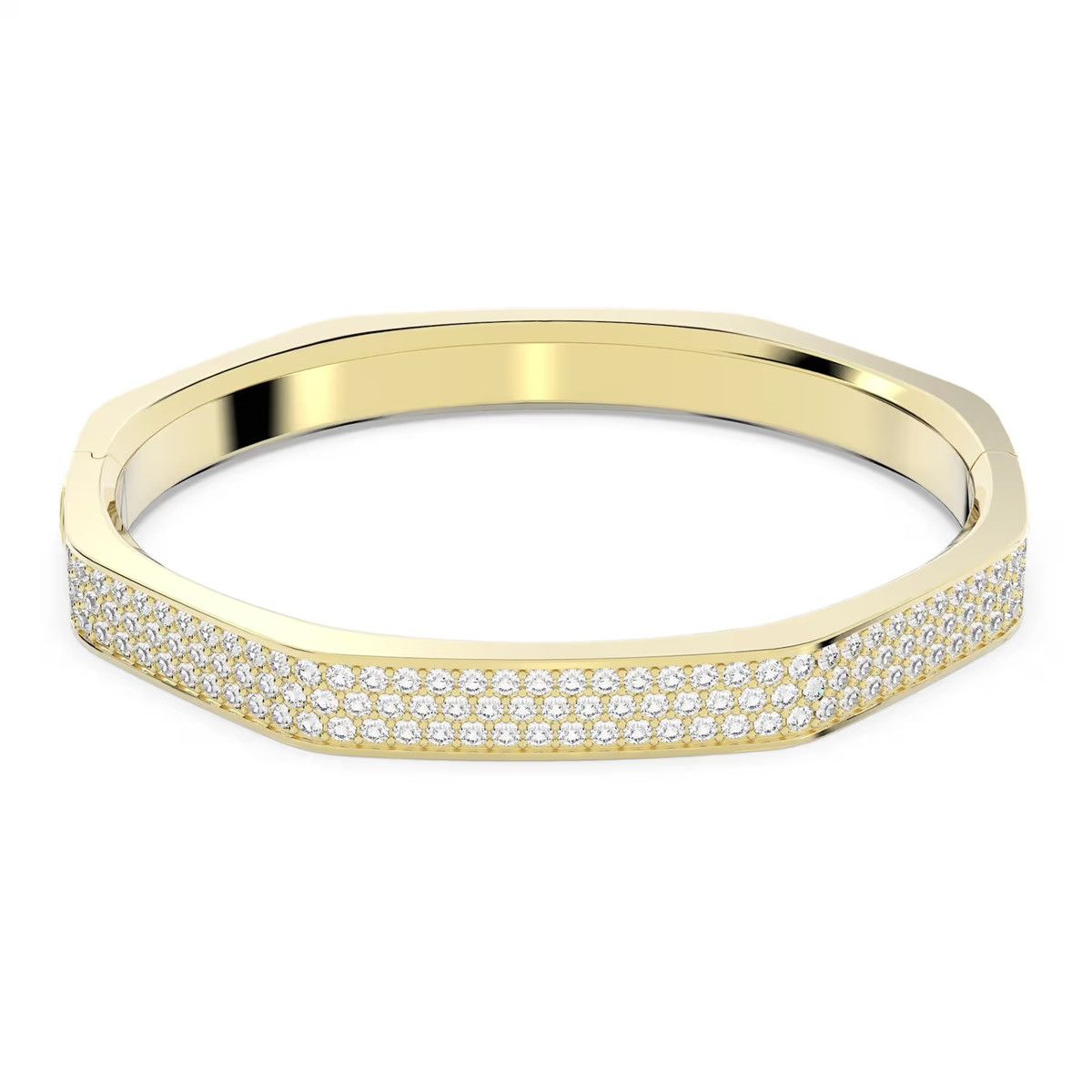 Swarovski Swarovski Dextera Bangle Gold Size ONE SIZE - 1 Thumbnail