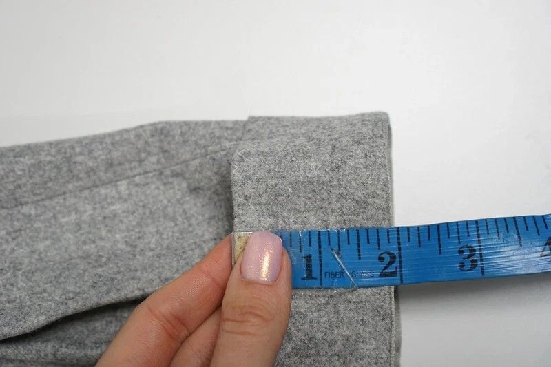Suitsupply Men Suitsupply Soho Turn - Up Trousers Flannel Grey UK/US40 Size 40R - 5 Thumbnail