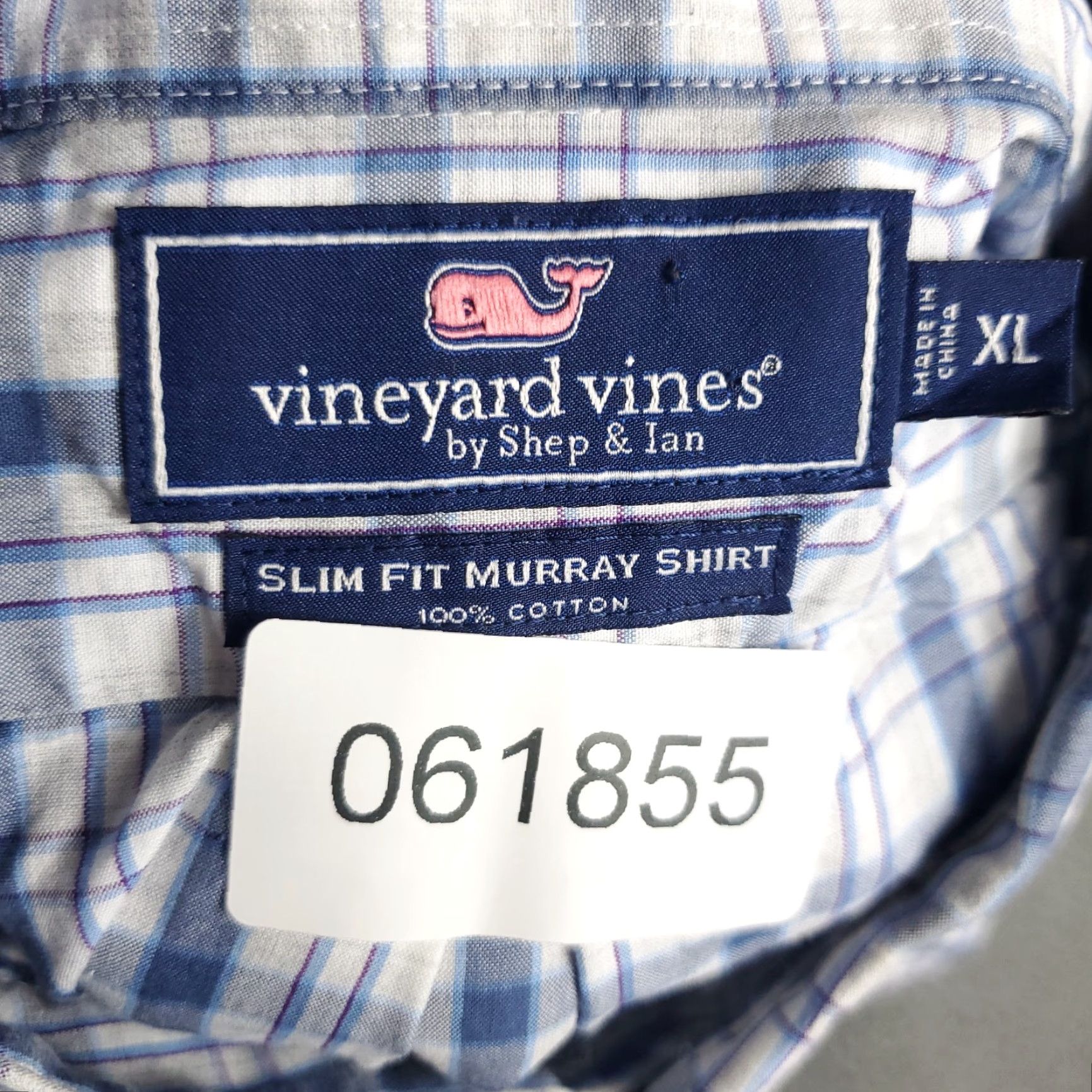 Vineyard Vines VINEYARD VINES Plaid Button-Up Shirt Mens Size XL Blue Long Sleeve Casual Preppy Size US XL / EU 56 / 4 - 8 Thumbnail