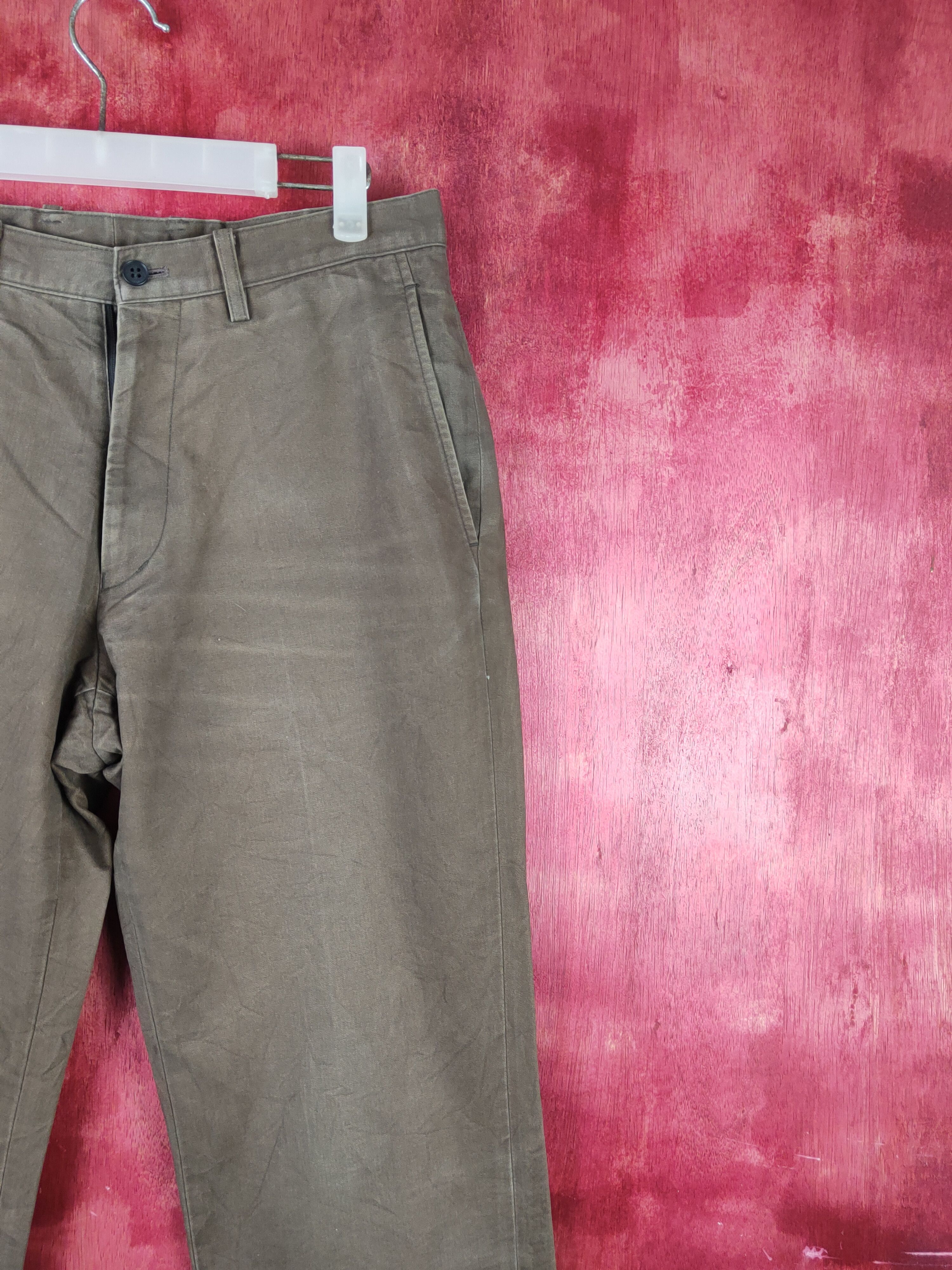 Japanese Brand × Vintage Japanese Brand Dark Brown vintage Casual Pants #S1427 Size US 31 - 5 Thumbnail