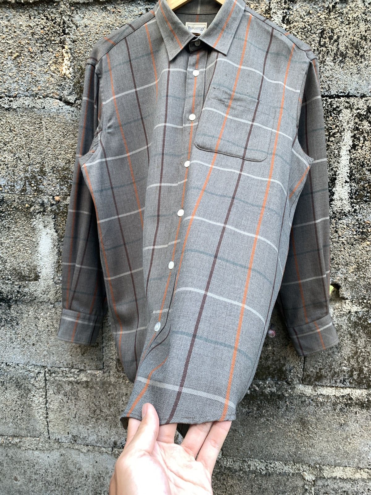 Burberry × Vintage Vintage Burberrys Button Up Jacket Size US M / EU 48-50 / 2 - 3 Thumbnail