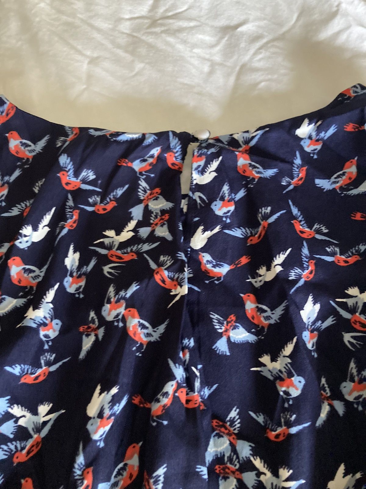 New Look Navy summer dress. Size L / US 10 / IT 46 - 4 Thumbnail