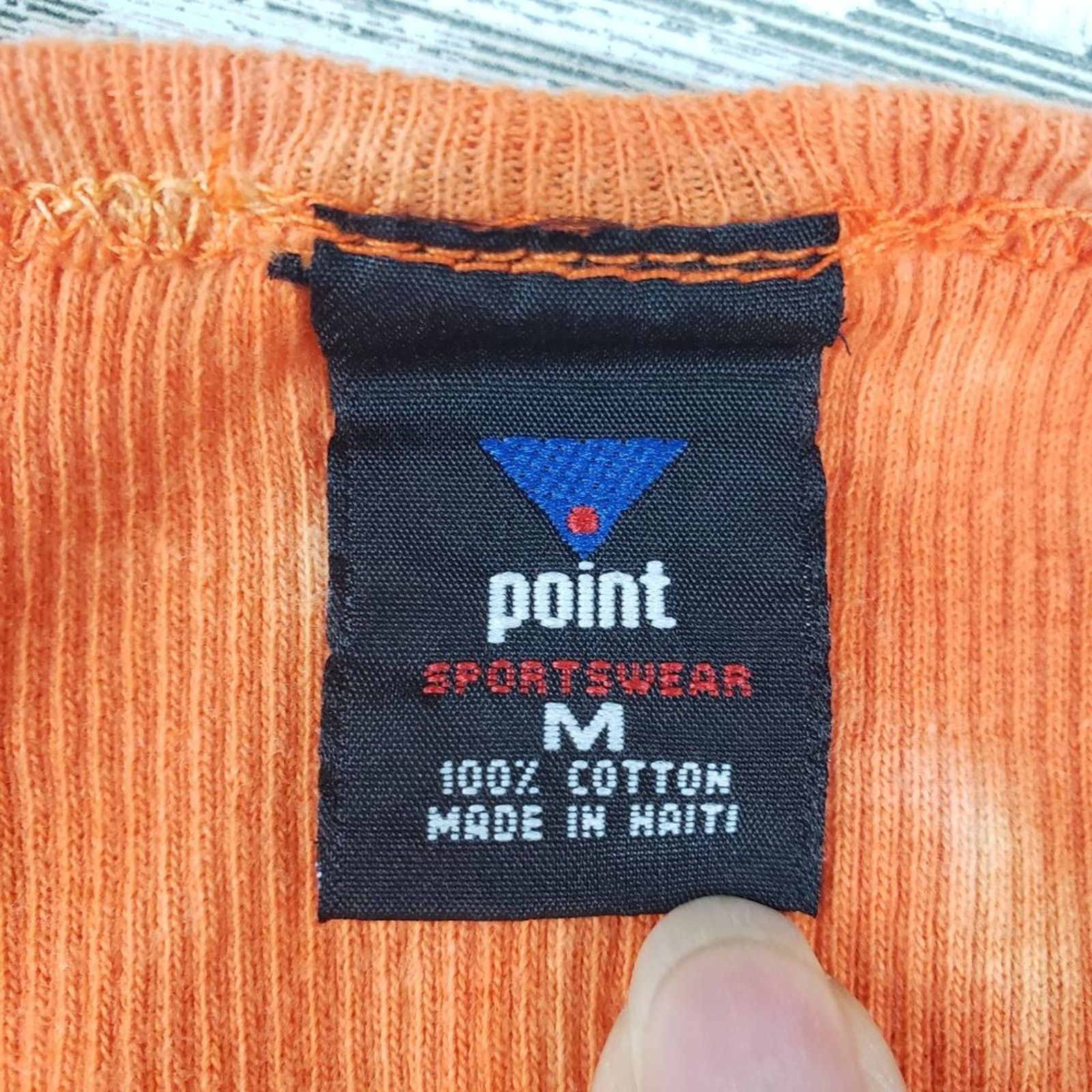 Other NWOT Point Sportswear Tie Dye Orange Spiral Tank Top Medium Size M / US 6-8 / IT 42-44 - 8 Thumbnail