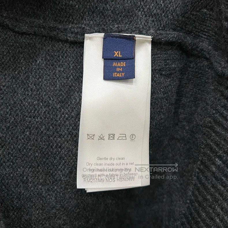Louis Vuitton Louis Vuitton Jacquard half-zip turtleneck sweater Size US XL / EU 56 / 4 - 6 Thumbnail
