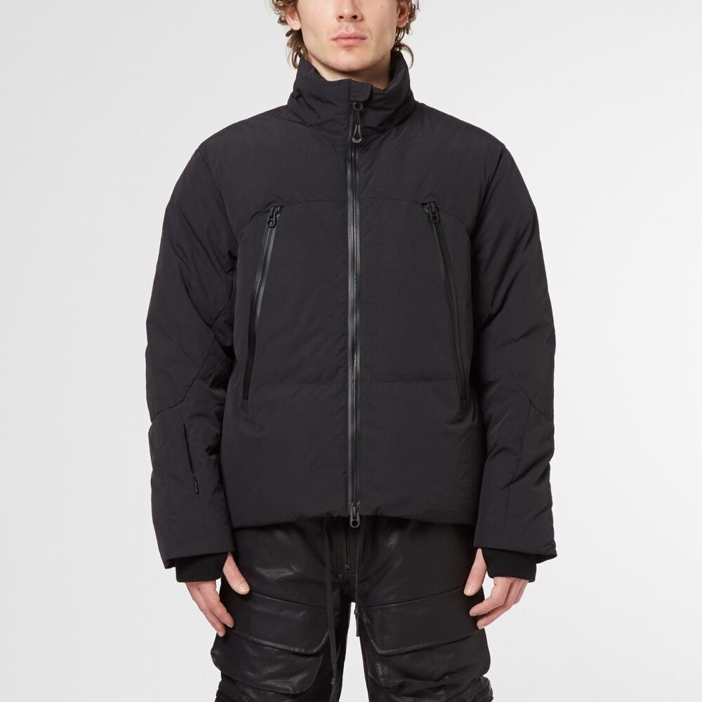 Other JG1 Black Detachable Hood Double Zip Puffer Down Jacket Sz L Size US L / EU 52-54 / 3 - 9 Thumbnail