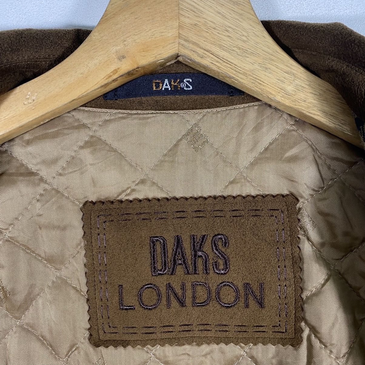 DAKS Vintage Daks England Wool Zipper/Button Jacket L Size Size US L / EU 52-54 / 3 - 6 Thumbnail
