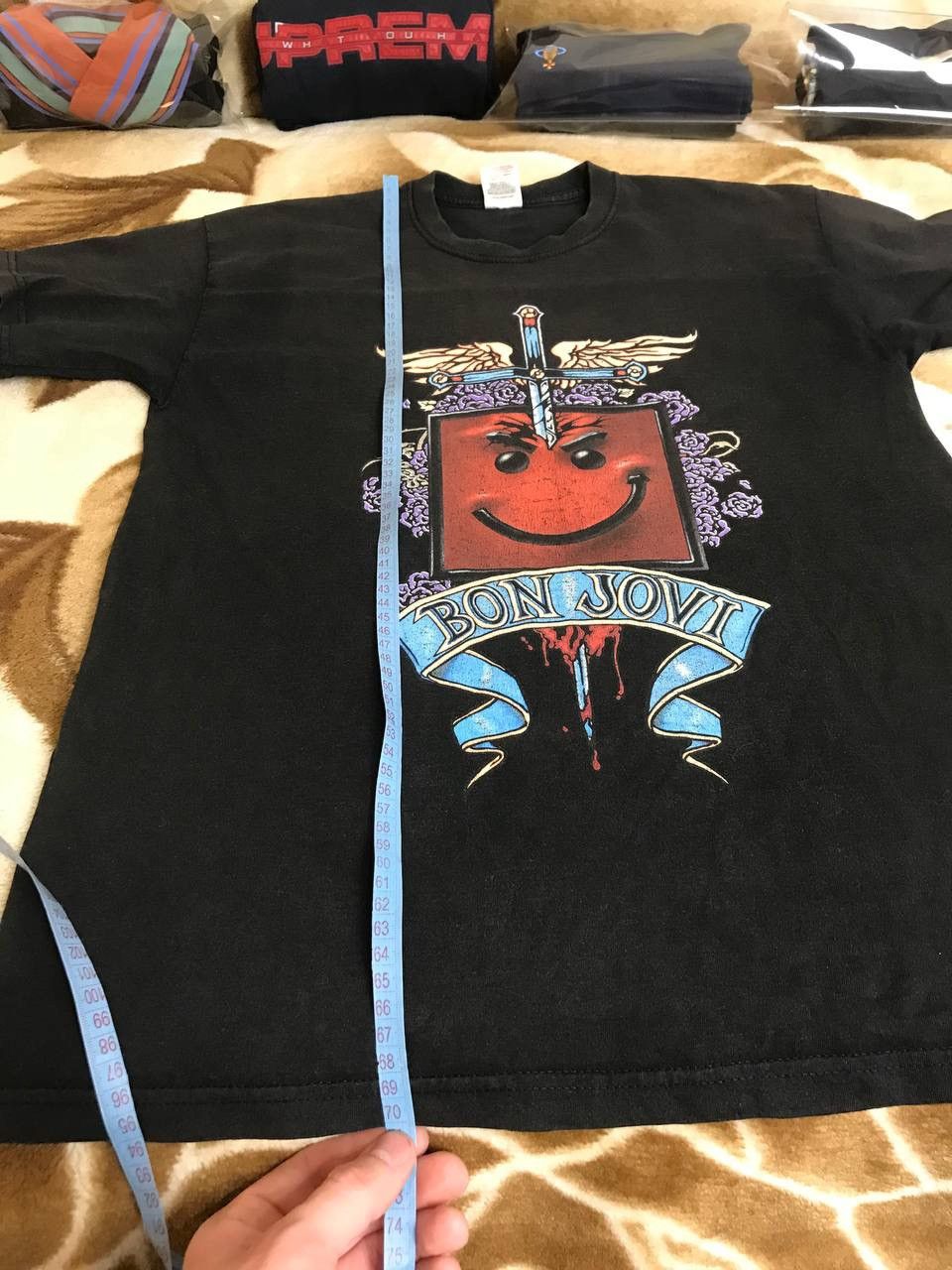 Band Tees 🔥 2006 Bon Jovi Have a Nice Day Tour T Shirt Vintage Faded Size US M / EU 48-50 / 2 - 11 Thumbnail