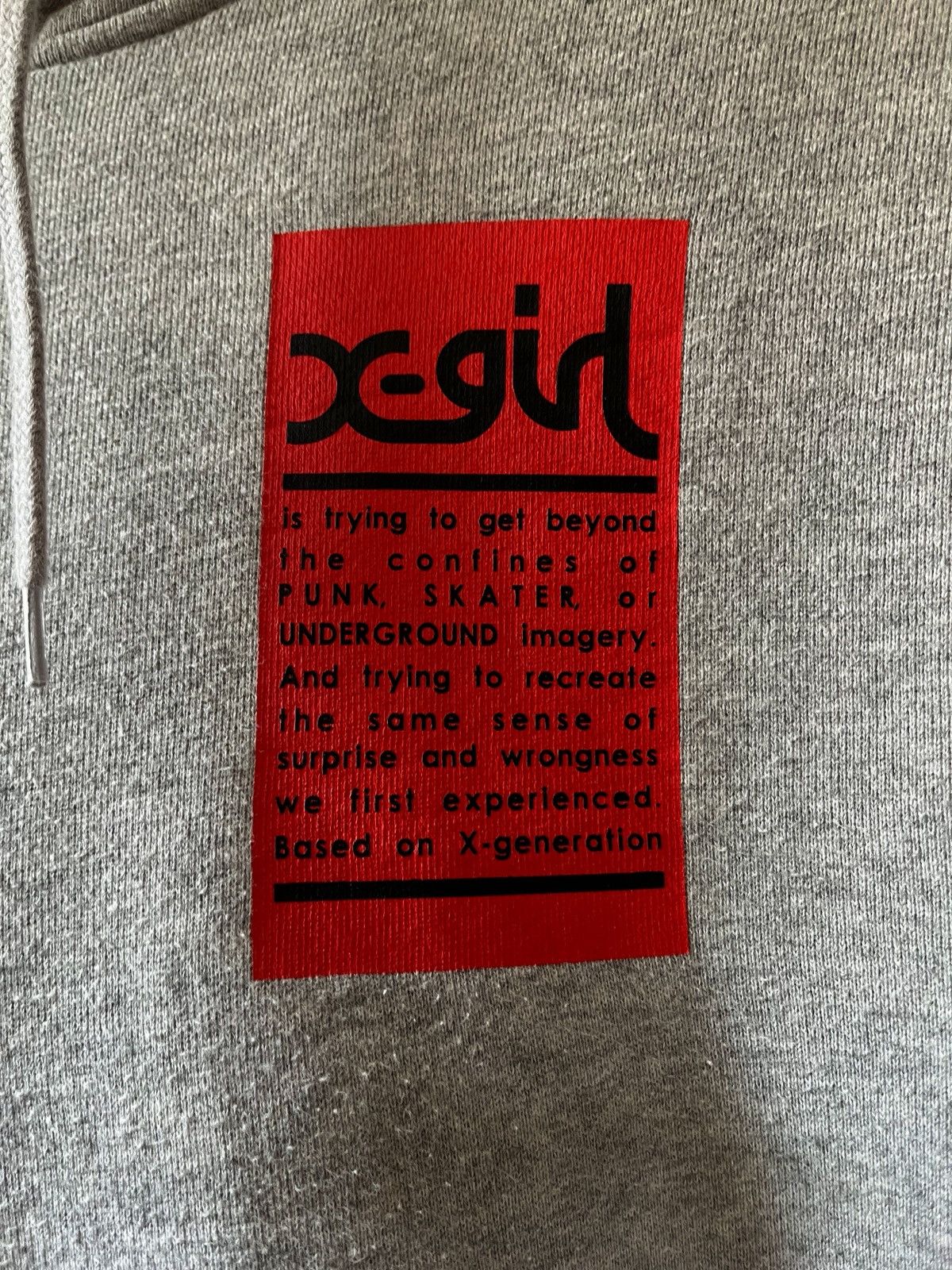 Xlarge X GIRL sample hoodie Size US M / EU 48-50 / 2 - 4 Thumbnail