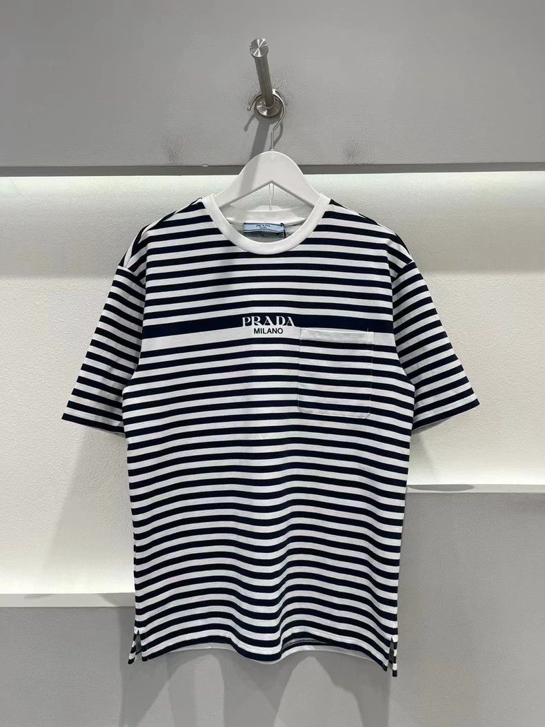 Prada Prada Striped short sleeves 2501-Nextarrow Size US XXS / EU 40 - 1 Thumbnail