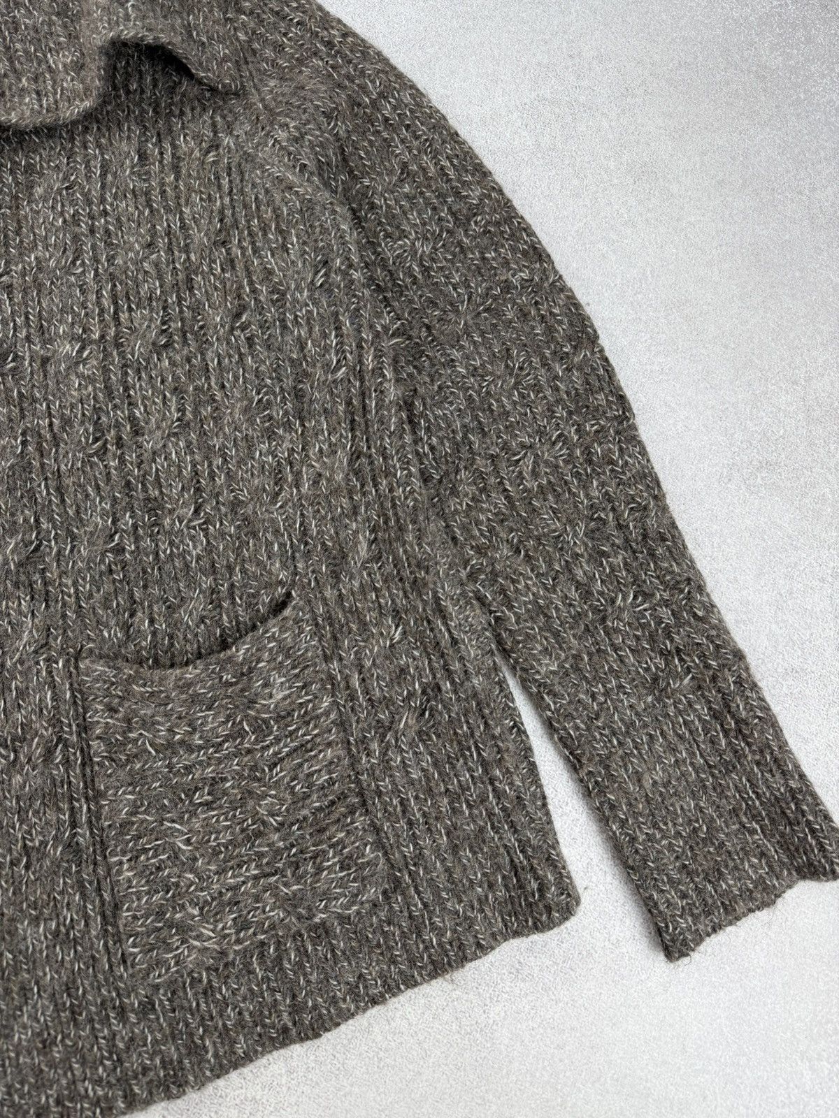Allsaints Allsaints Spitalfields Wool/Alpaca Knit Cardigan Sweater Size XL / US 12-14 / IT 48-50 - 2 Thumbnail