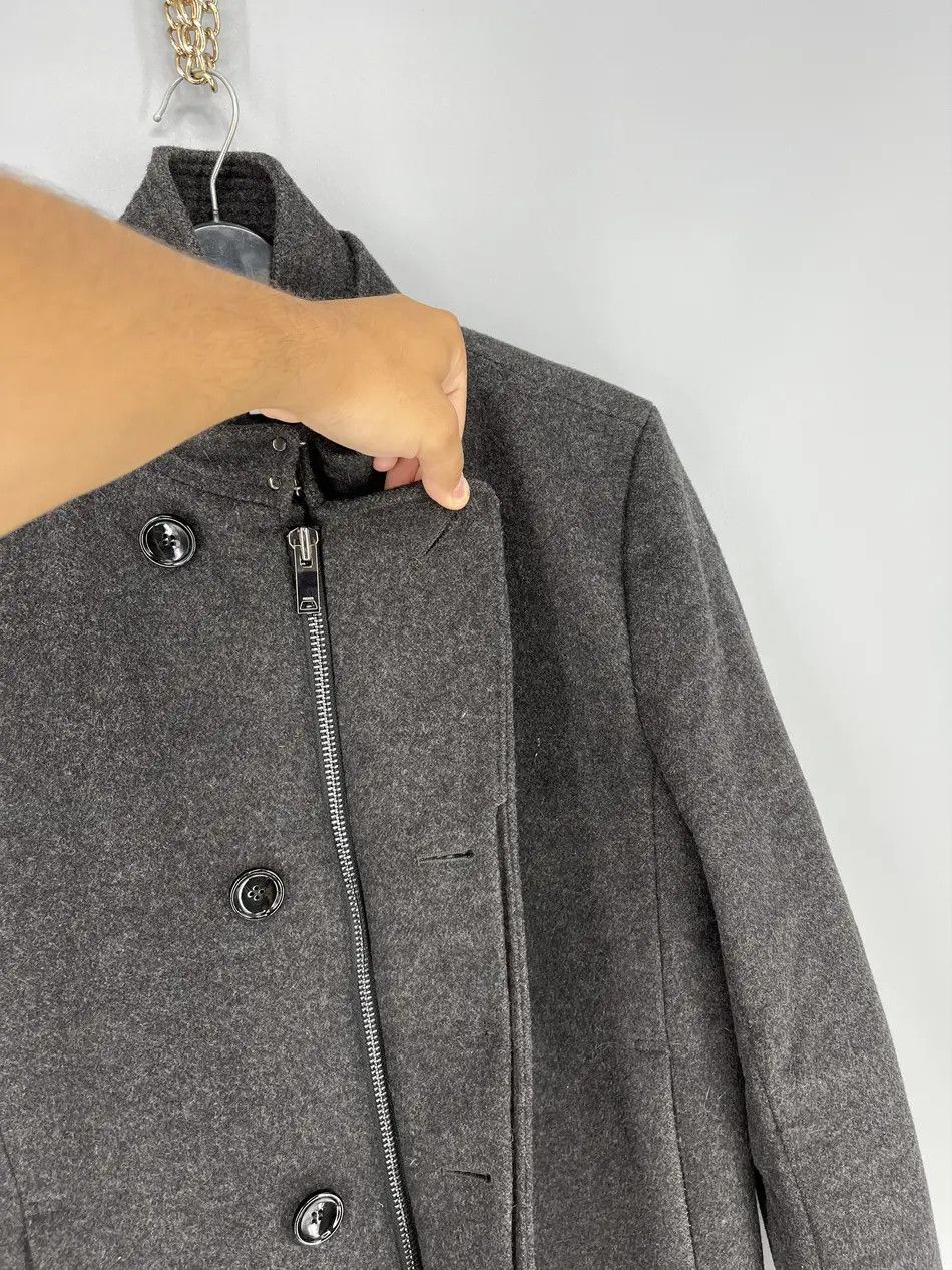 Reiss Reiss gray Wool Blend Double Collar Coat L Size US L / EU 52-54 / 3 - 8 Thumbnail
