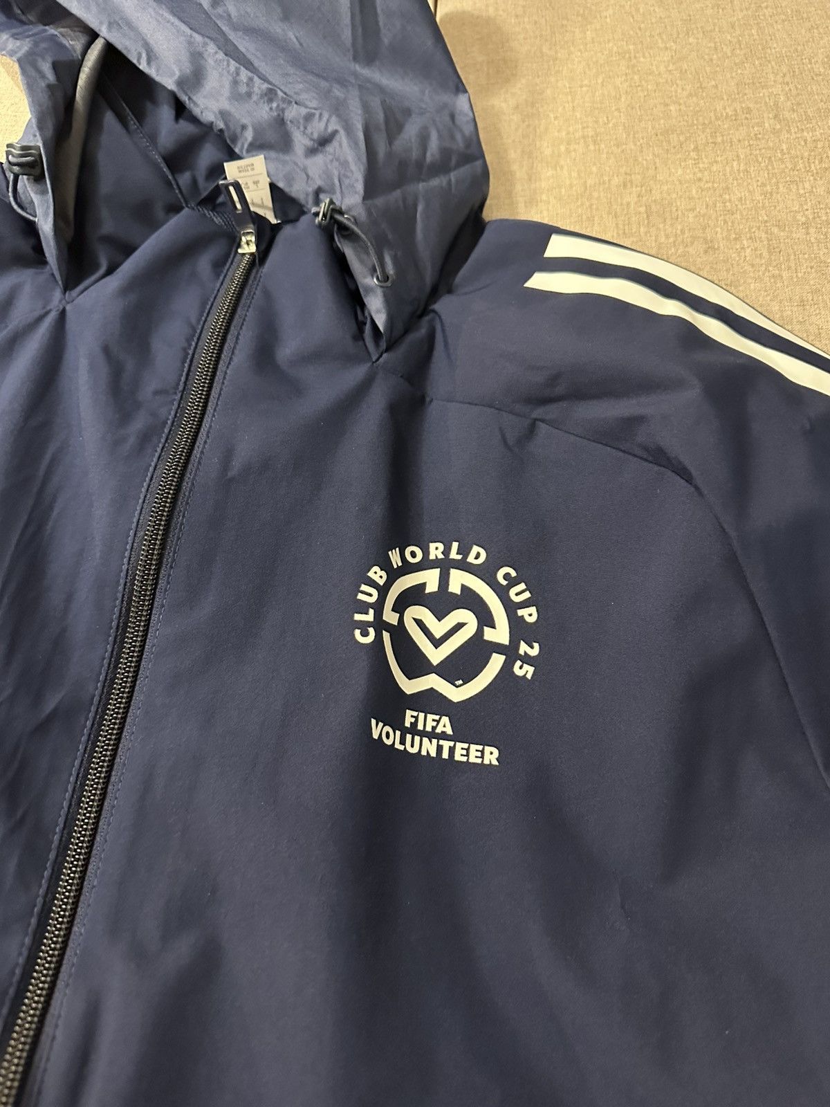 Adidas FIFA World Cup Volunteer Adidas TIRO25 Jacket Size L BNWT Size US L / EU 52-54 / 3 - 4 Thumbnail