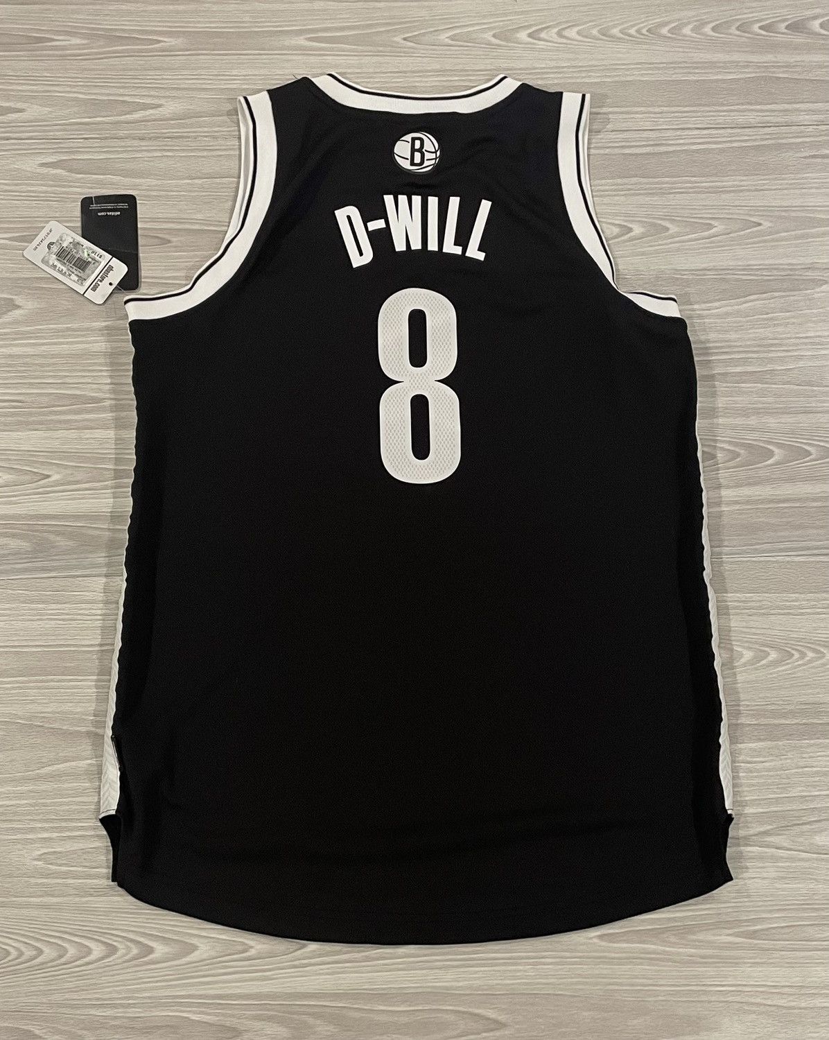 Adidas Adidas Brooklyn Nets Deron Williams #8 Jersey Men’s Medium Size US M / EU 48-50 / 2 - 6 Thumbnail
