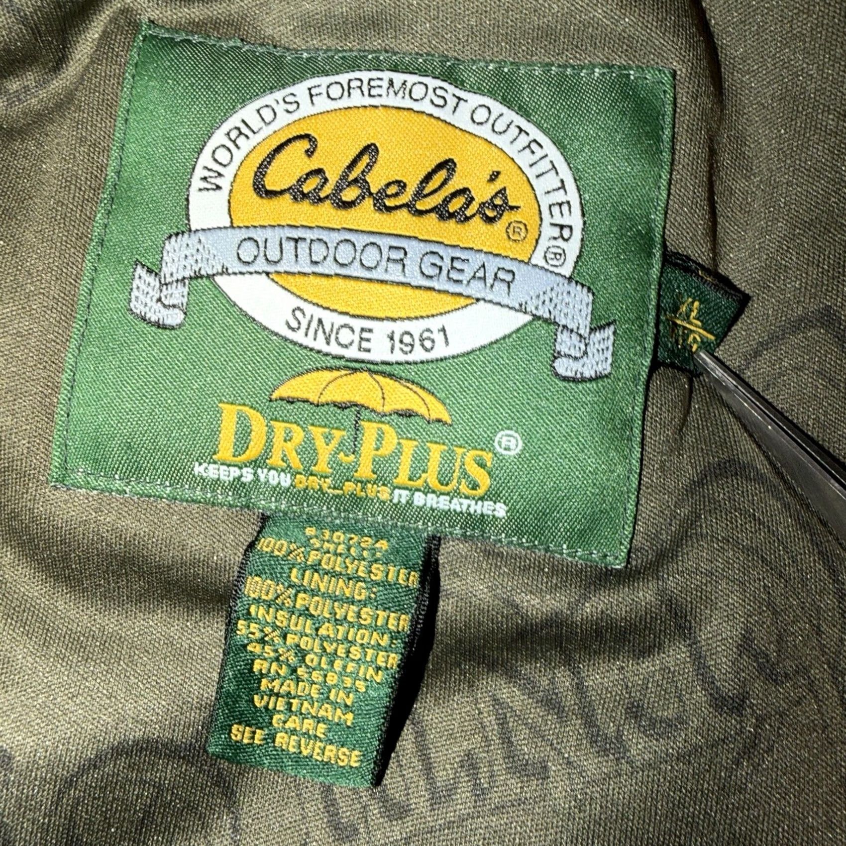 Vintage VINTAGE Cabela's Dry-Plus Scentlok Outdoors Hunting Orange Utility Jacket Men XL Wind-Resistant Zipped Pockets Size US XL / EU 56 / 4 - 5 Thumbnail