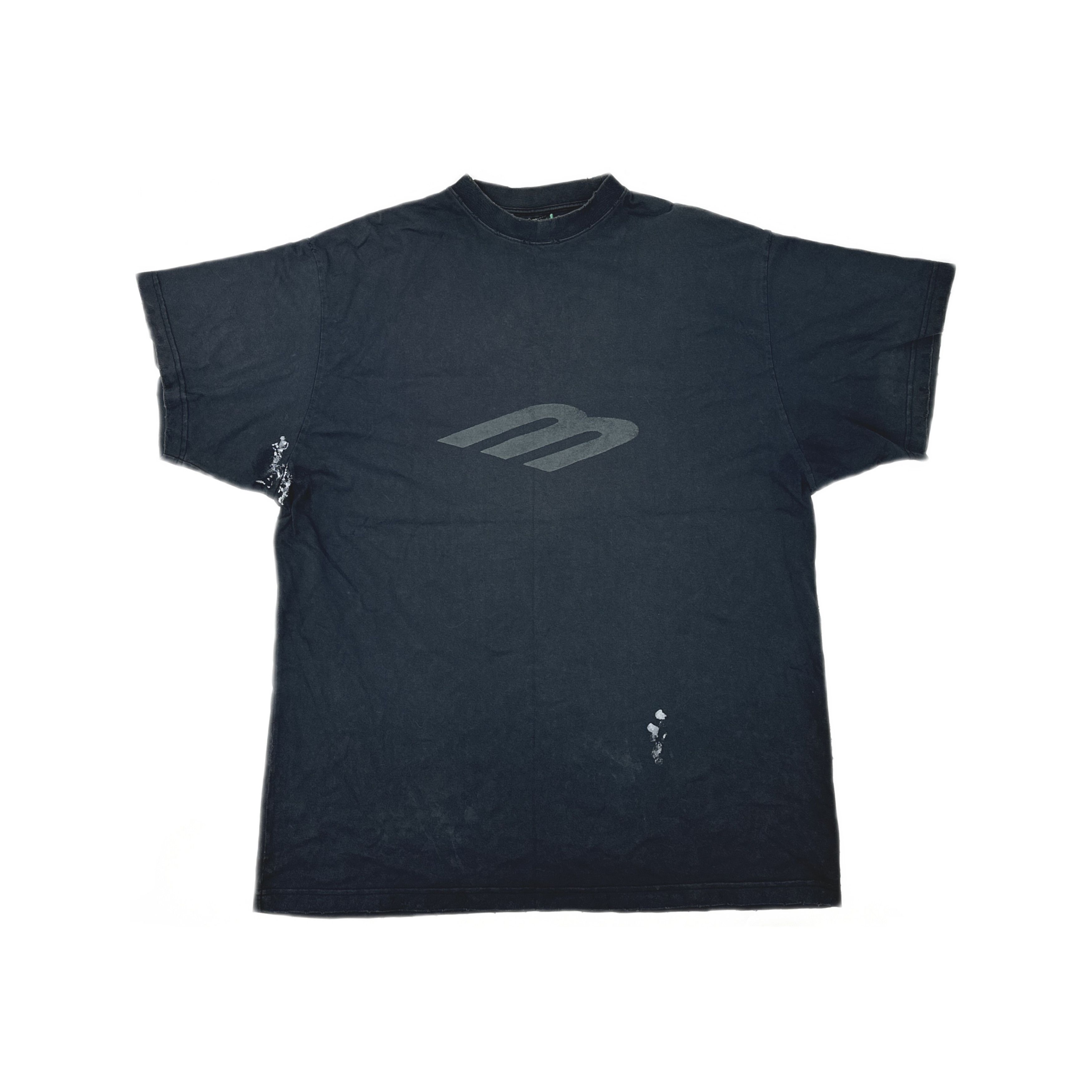 Balenciaga Balenciaga Logo Short Sleeve T-Shirt Size XL Size US XL / EU 56 / 4 - 1 Thumbnail