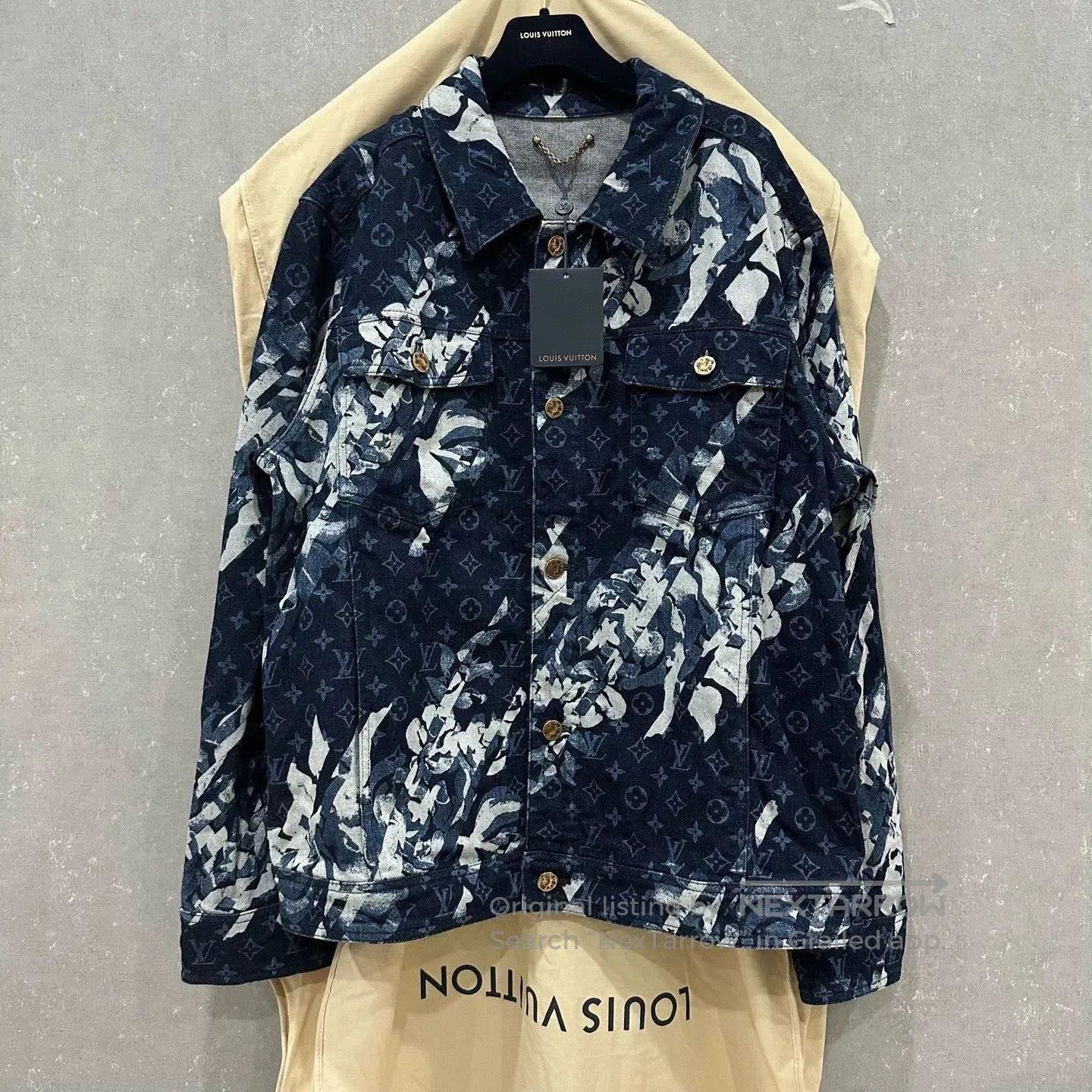Louis Vuitton Louis Vuitton Tie-Dye Monogram Denim Jacket. Size US L / EU 52-54 / 3 - 2 Thumbnail