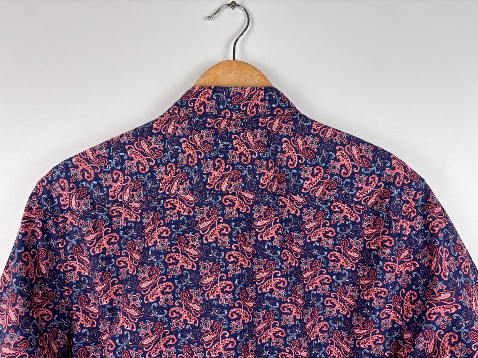 Ted Baker Ted Baker Short Sleeve Paisley Print Shirt Multicolor Size 5 Size US L / EU 52-54 / 3 - 6 Thumbnail