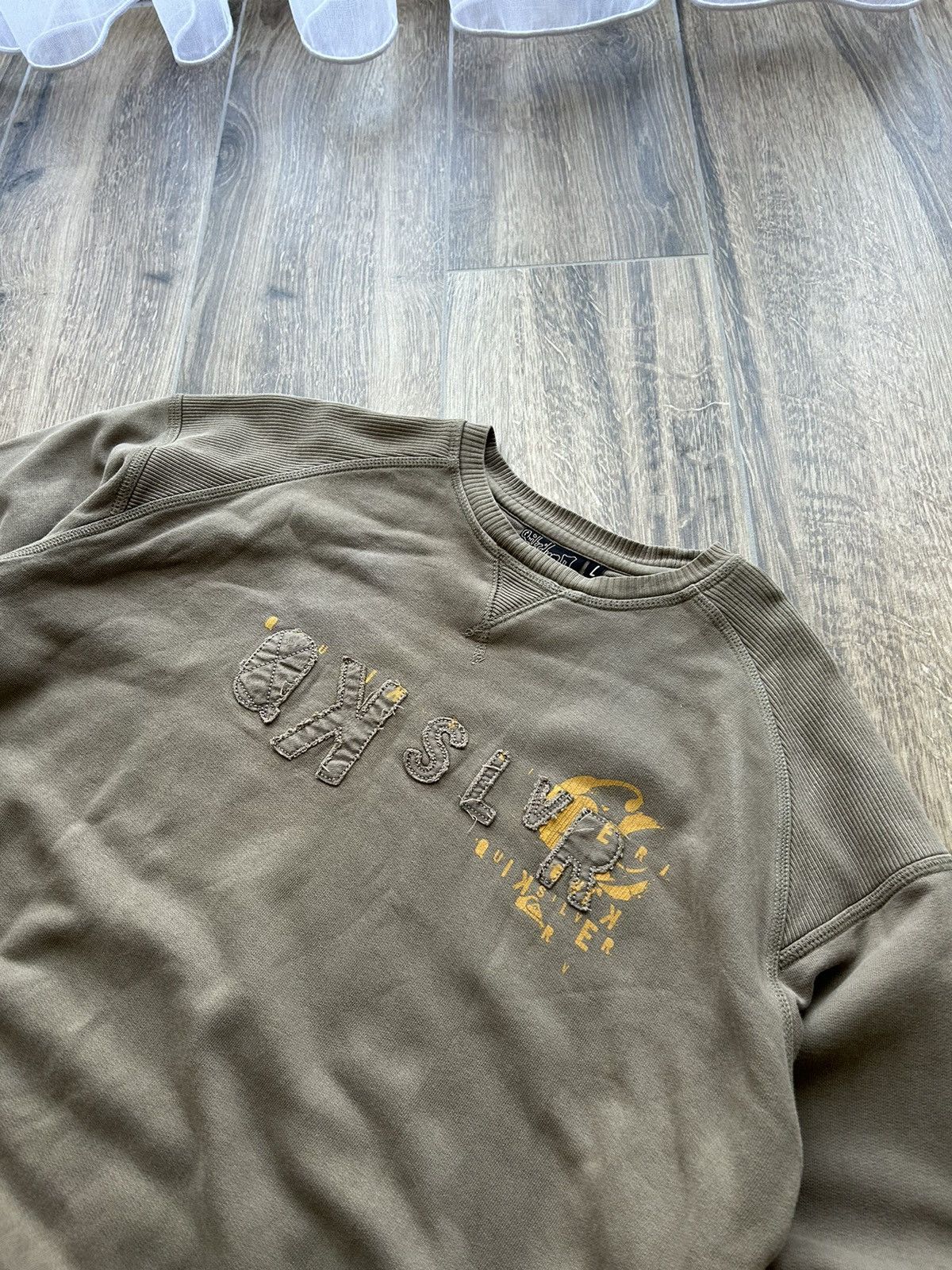 Quicksilver × Vintage Vintage Quicksilver big logo sweatshirt y2k 90s Size US L / EU 52-54 / 3 - 2 Thumbnail