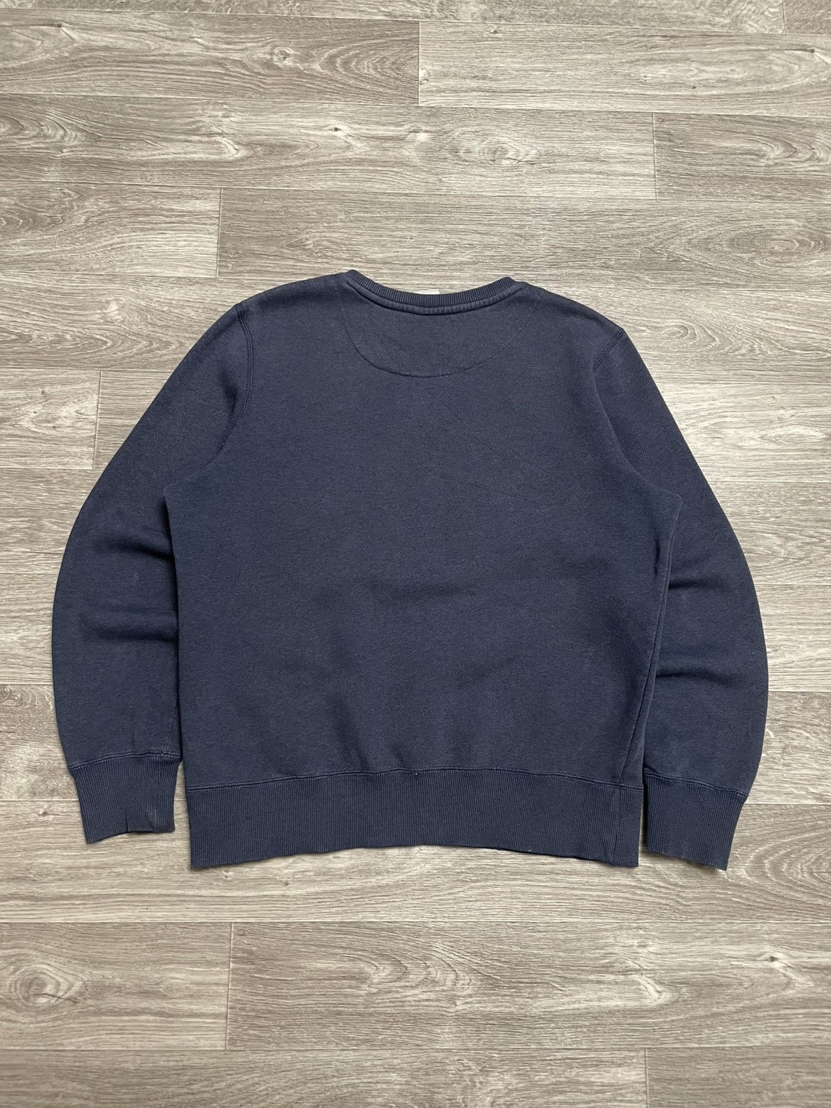 Nike Vintage Nike Navy Blue Basic Sweatshirt Crewneck Gray Tag Size US L / EU 52-54 / 3 - 15 Thumbnail