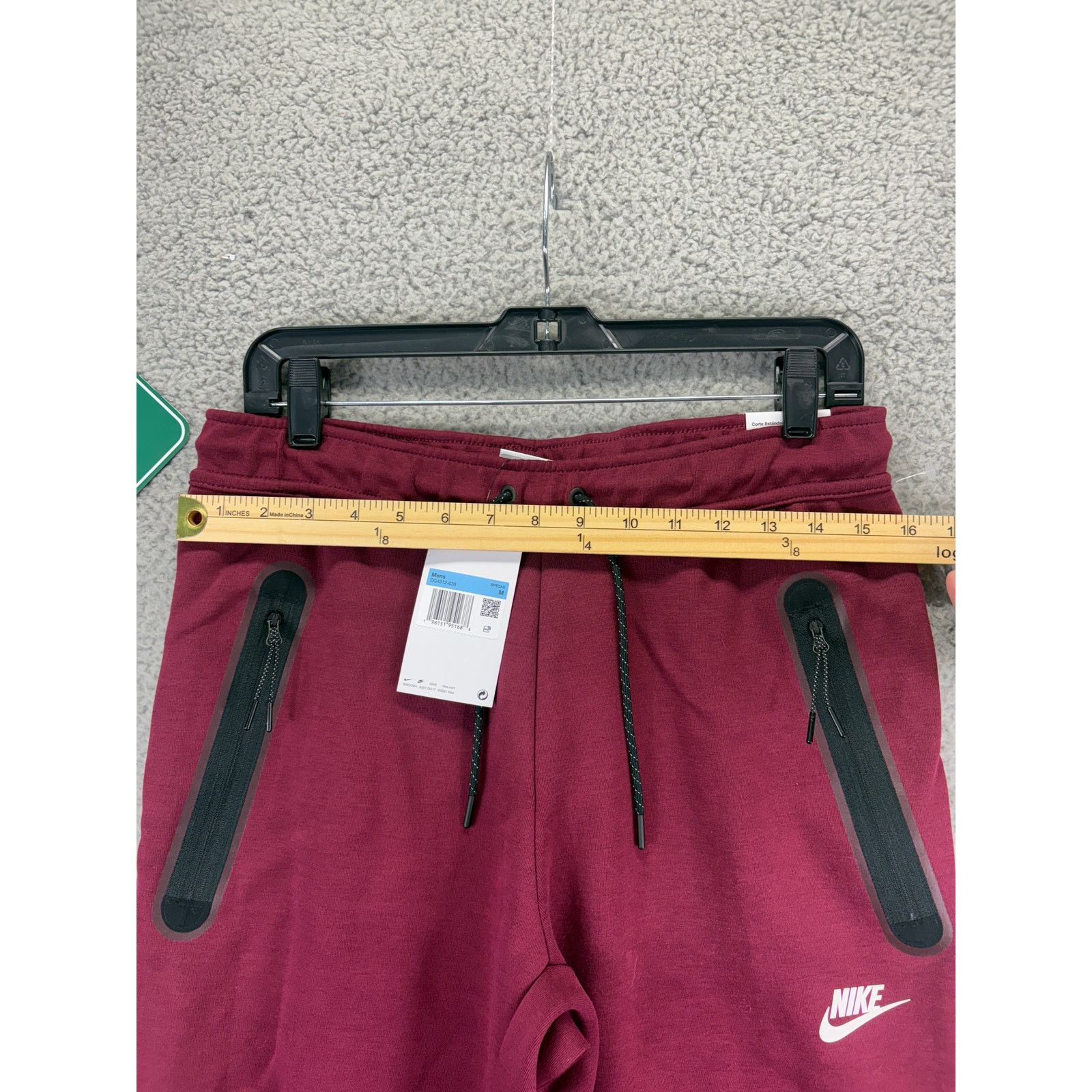 Nike Nike Tech Fleece Pants Sweatpants Mens Medium Beeet Purple M Size US 30 / EU 46 - 2 Thumbnail