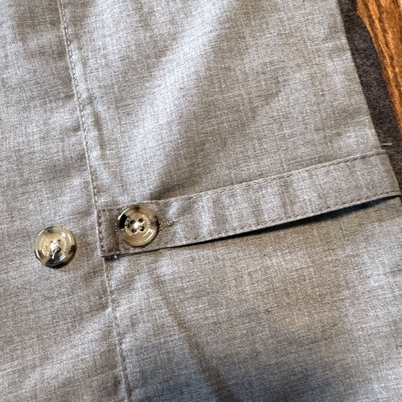 Eleventy ELEVENTY Vest Front Button Front Mens XL Gray WOOL Stretch NEW Vest Mens XL Gray Wool Spandex Regular Solid Italy Brand ELEVENTY VINTAGE? Size US XL / EU 56 / 4 - 4 Thumbnail