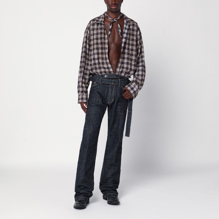 Dsquared2 o1d2blof0226 Cotton Checked Shirt in Multicolor Size US M / EU 48-50 / 2 - 2 Thumbnail