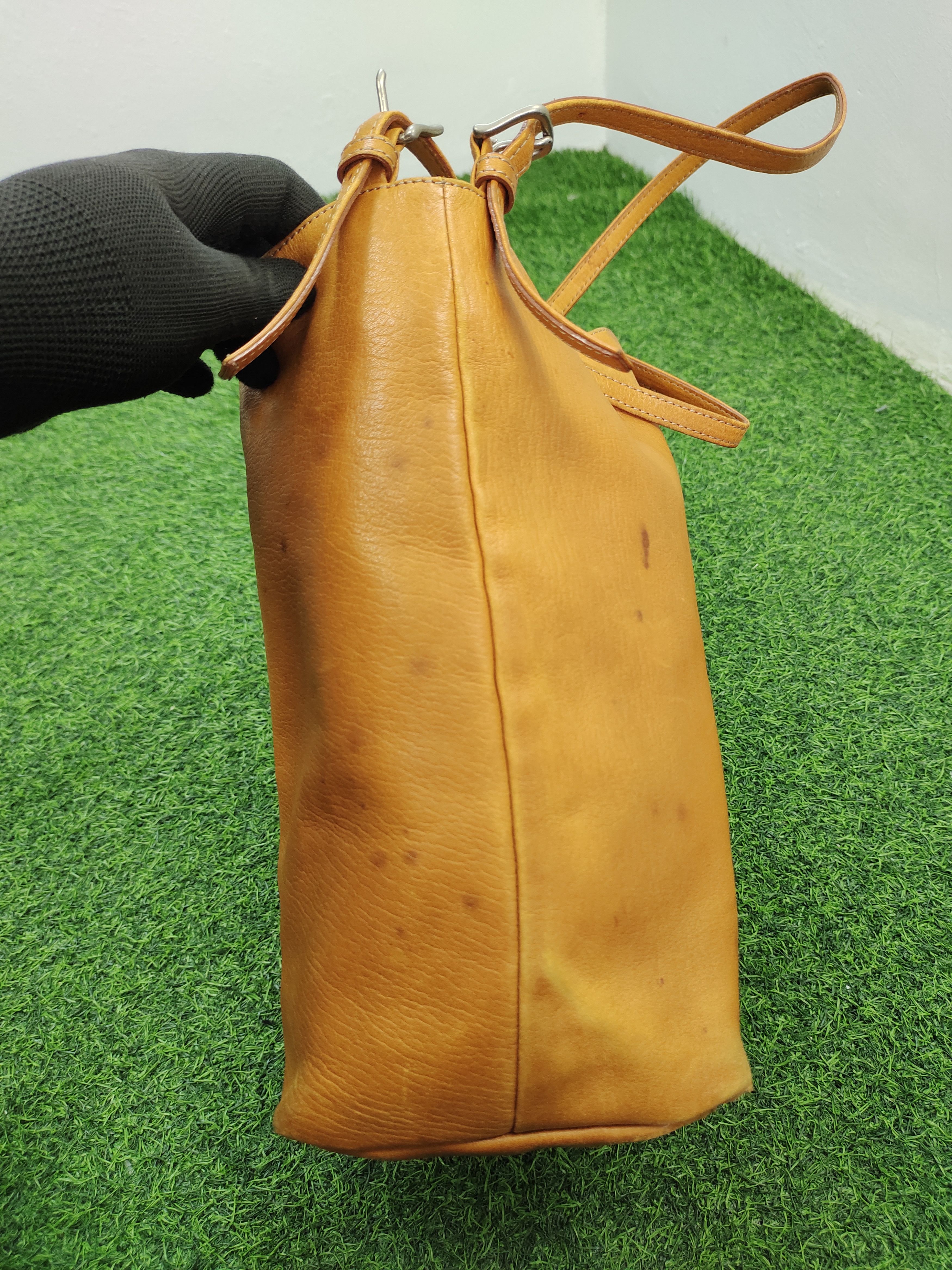 Hysteric Glamour Vintage Beau Dessin Japan Patina Leather Tote Bag Size ONE SIZE - 8 Thumbnail