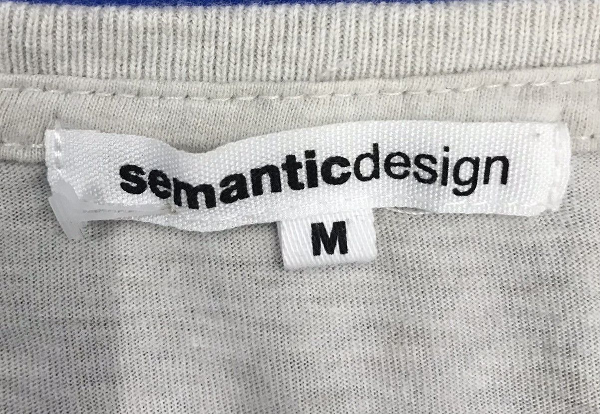 Vintage × semanticdesign Vintage Semantic Design Long Sleeve Shirt Size US M / EU 48-50 / 2 - 6 Thumbnail