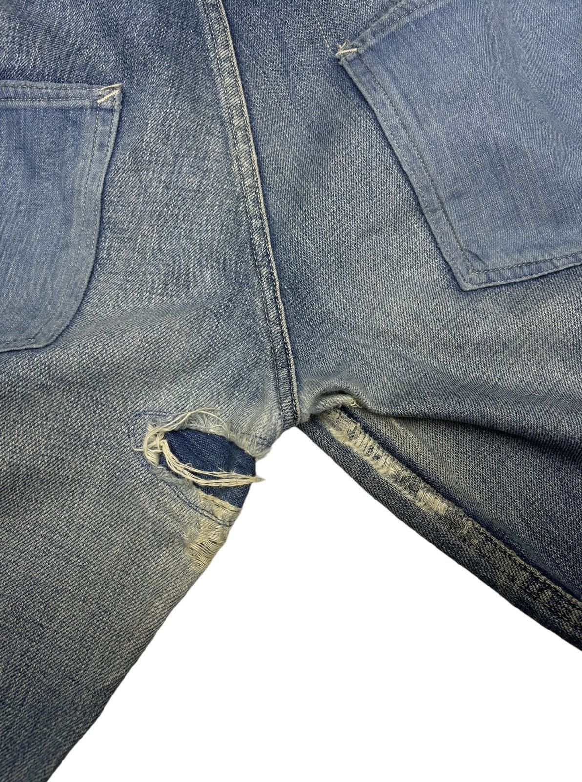 Japanese Brand × Johnbull × KOJIMA GENES JOHN BULL KOJIMA WIDE LEG BAGGY JEANS 45rpm Style Size US 32 / EU 48 - 10 Thumbnail