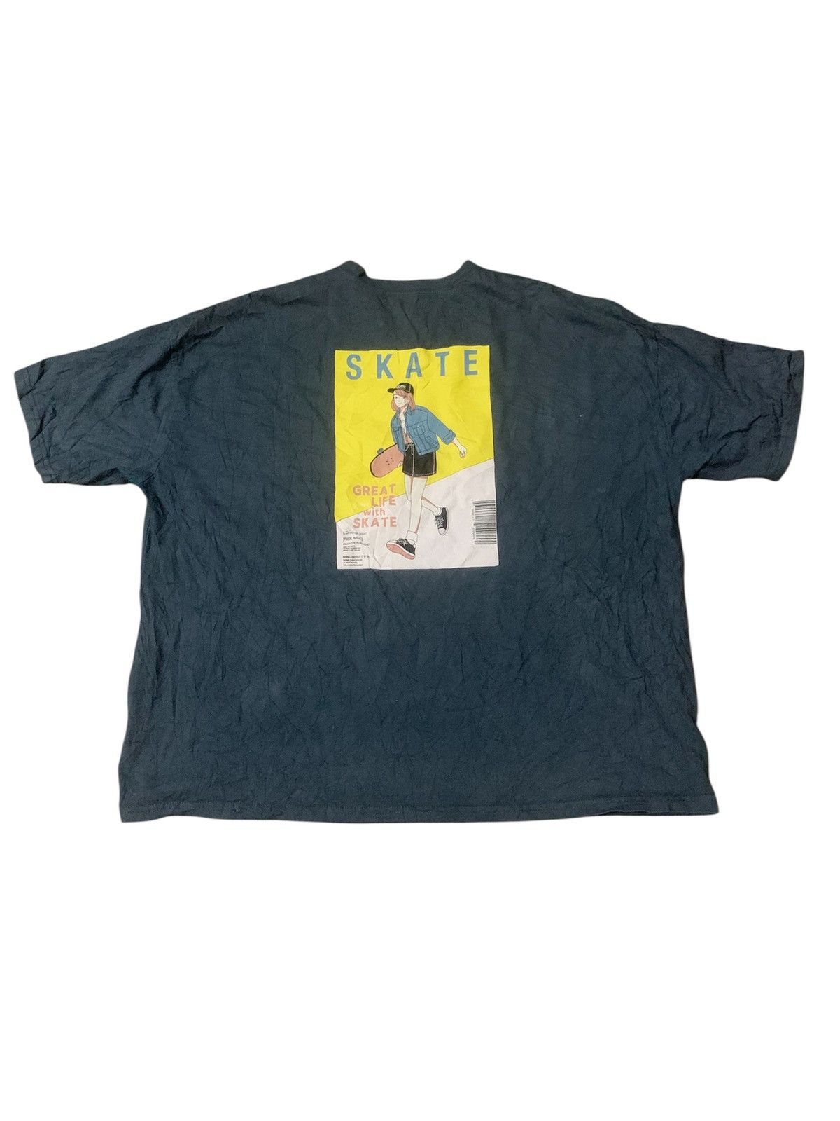 Girl Skateboards Skate Girl Grreat Life With Skate Tee Size US XXL / EU 58 / 5 - 1 Thumbnail