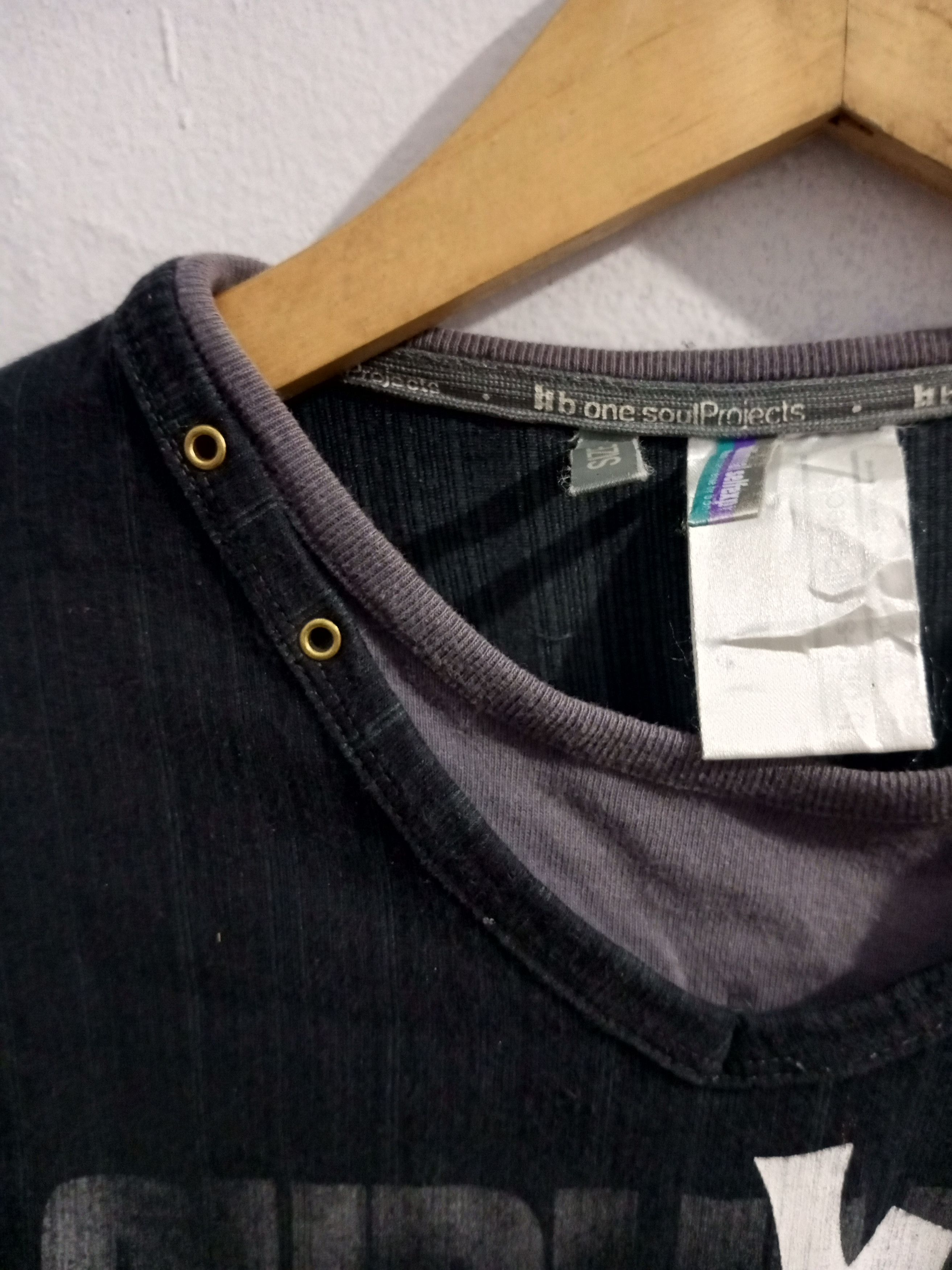 If Six Was Nine Vintage b one soul double layer long sleeve t shirt Size US L / EU 52-54 / 3 - 8 Thumbnail
