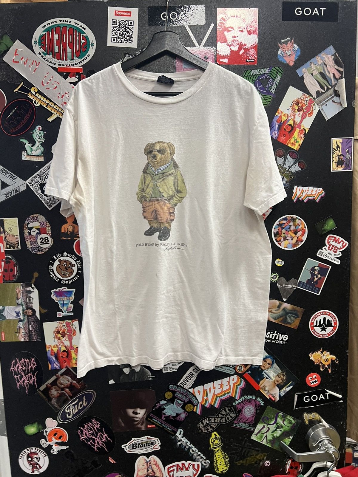Polo Ralph Lauren Vintage Polo Bear By Ralph Lauren Shirt Size US L / EU 52-54 / 3 - 1 Thumbnail