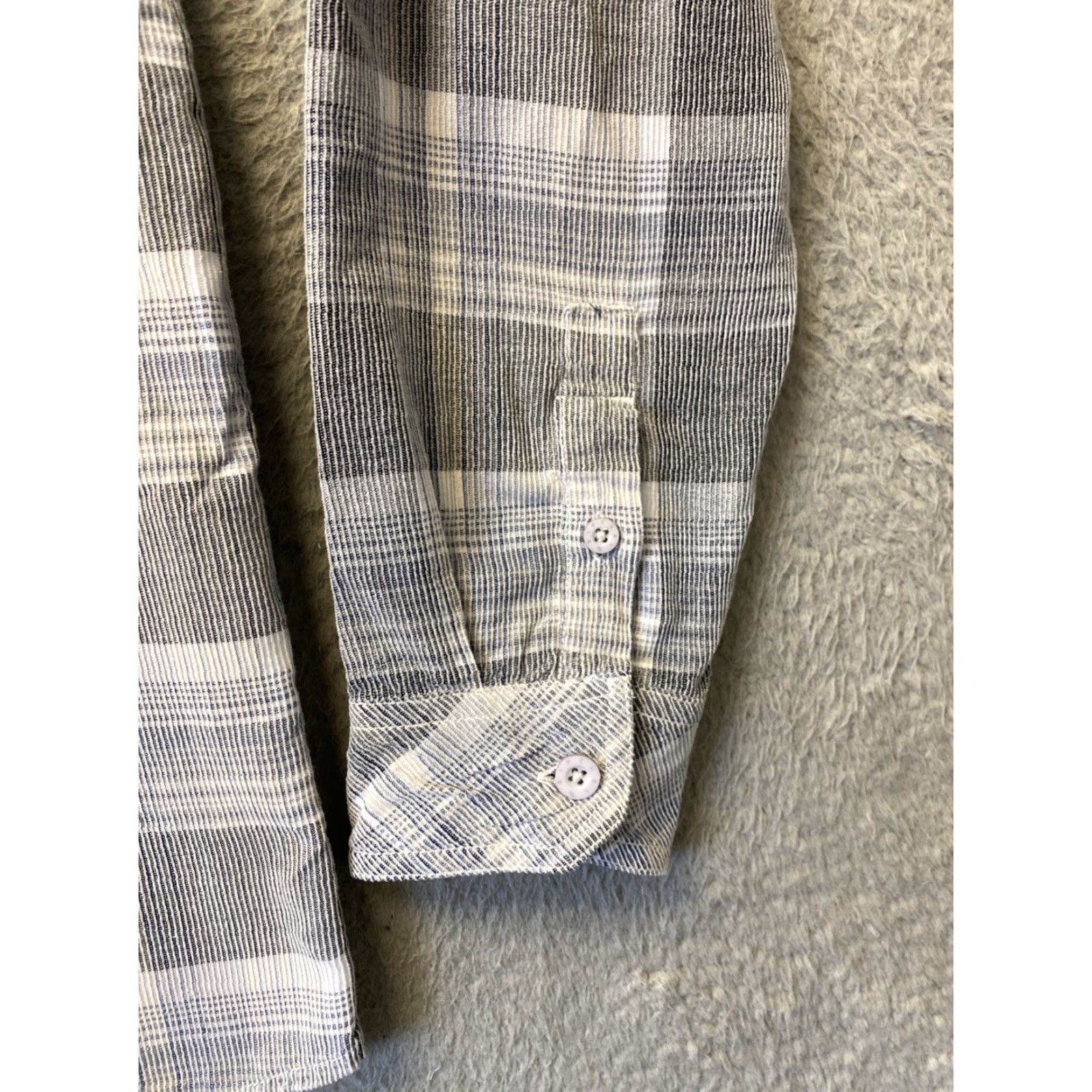 Rip Curl VINTAGE Rip Curl Shirt Corduroy Plaid Mens M Gray Long Sleeve Button-Up 90s Mens Size US M / EU 48-50 / 2 - 7 Thumbnail