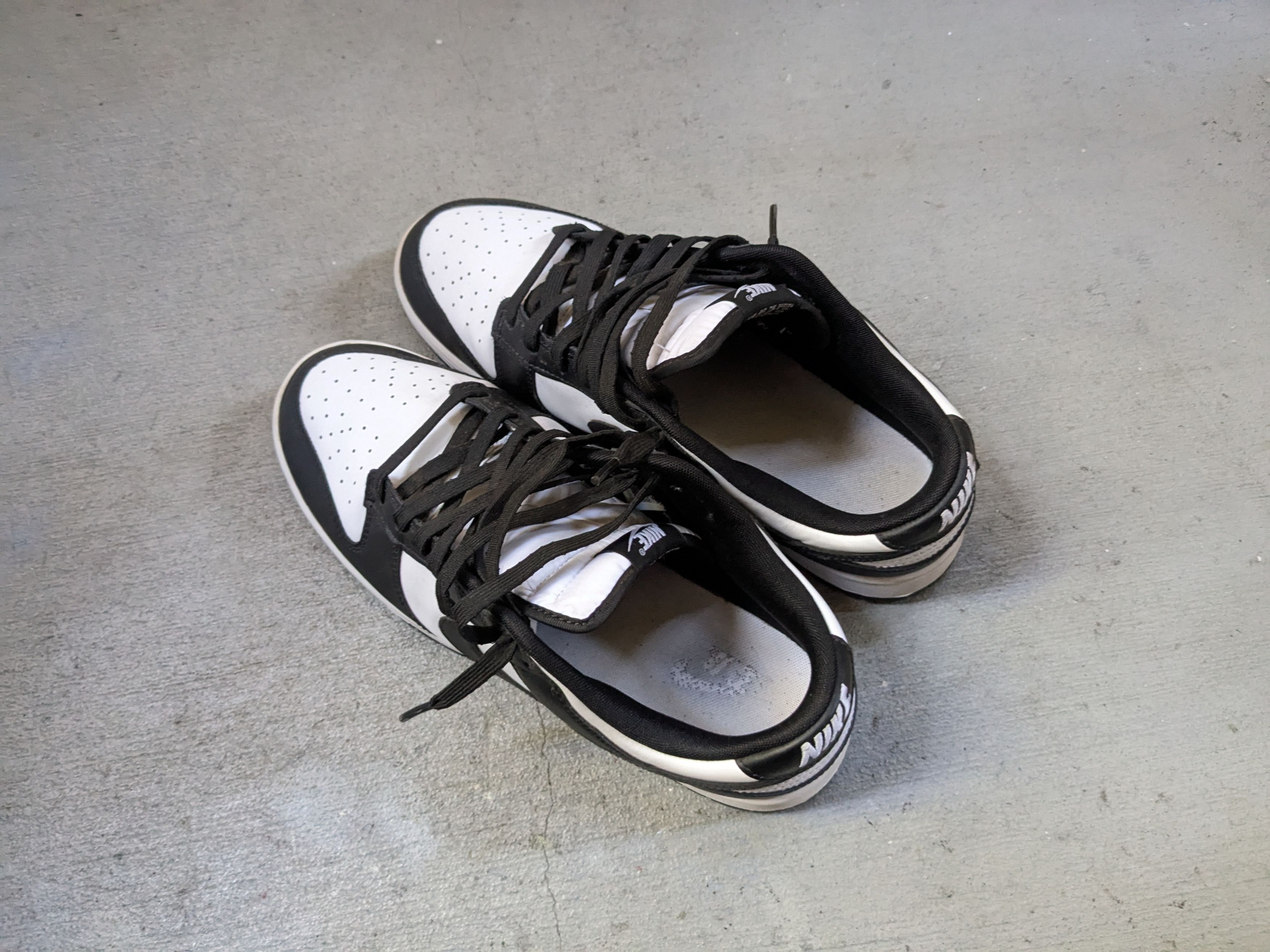 Nike Nike Dunk Low Retro Panda 11.5 White Black DD1391-100 Size US 11.5 / EU 44-45 - 11 Thumbnail