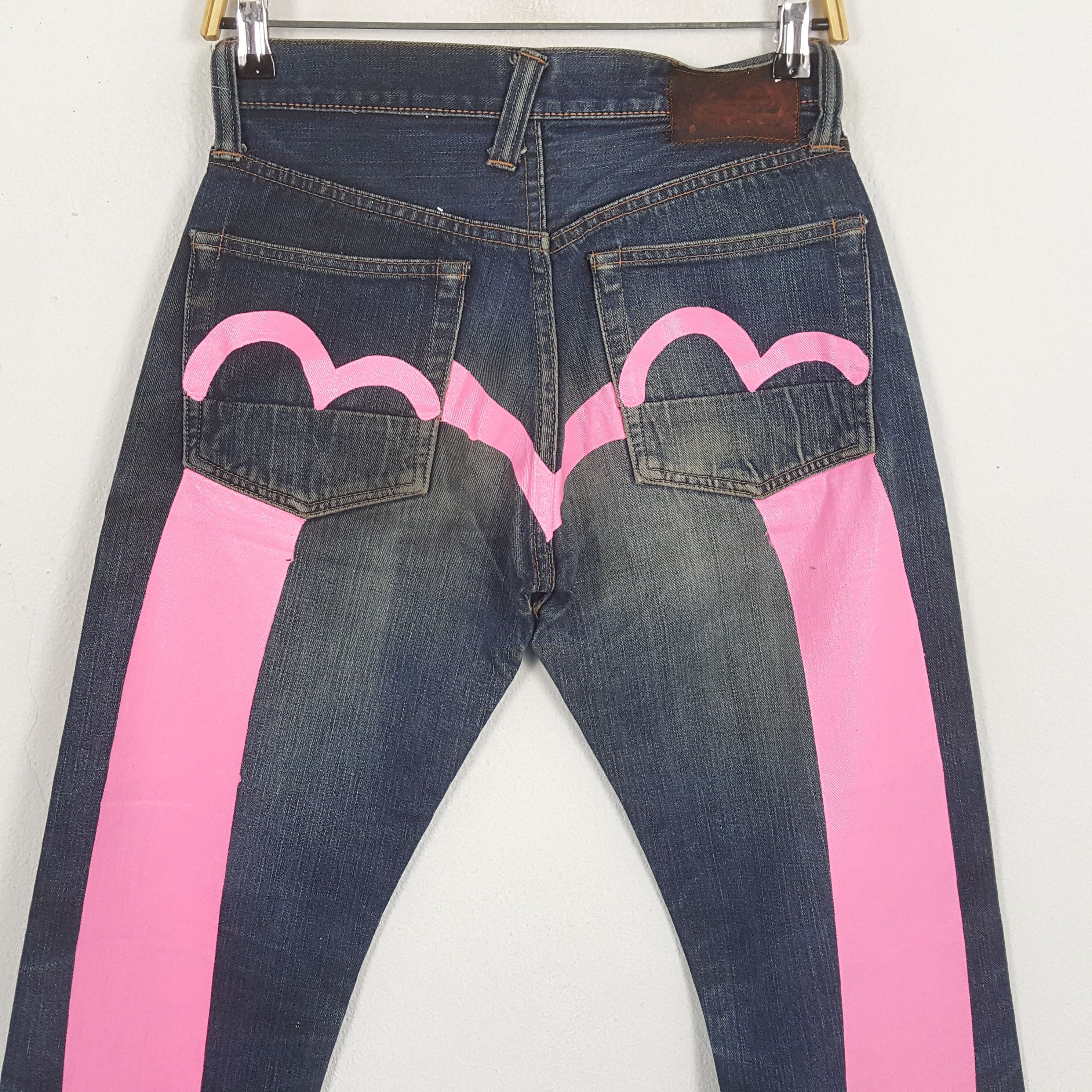 Evisu × Japanese Brand × Vintage Vintage EVISU Japanese Brand Daicock Custom Style Jean Size US 26 / EU 42 - 2 Thumbnail